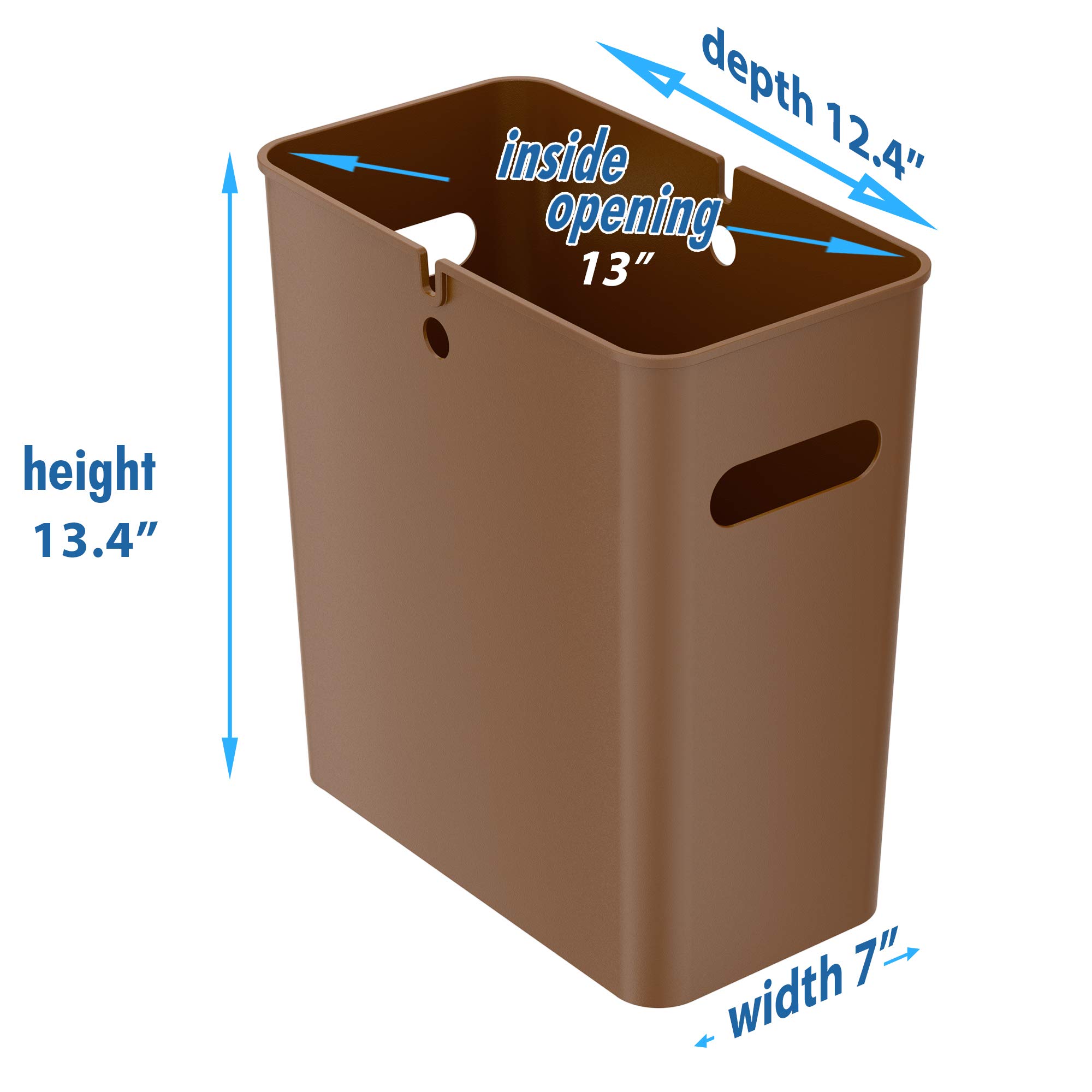 itouchless-slimgiant-4-2-gallon-slim-garbage-bin-with-handles-16-liter-plastic-s image 6