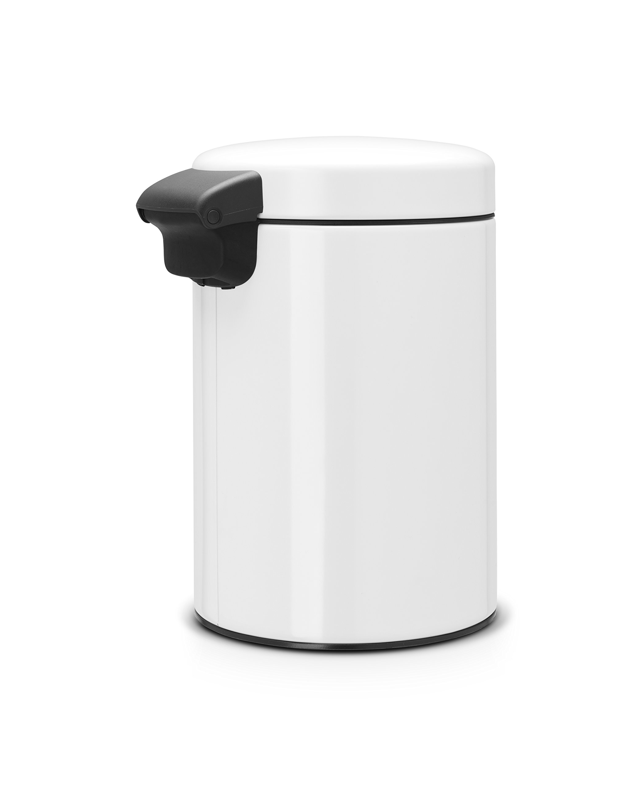 brabantia-newicon-wall-mounted-bin-3-litre-metal-white image 2