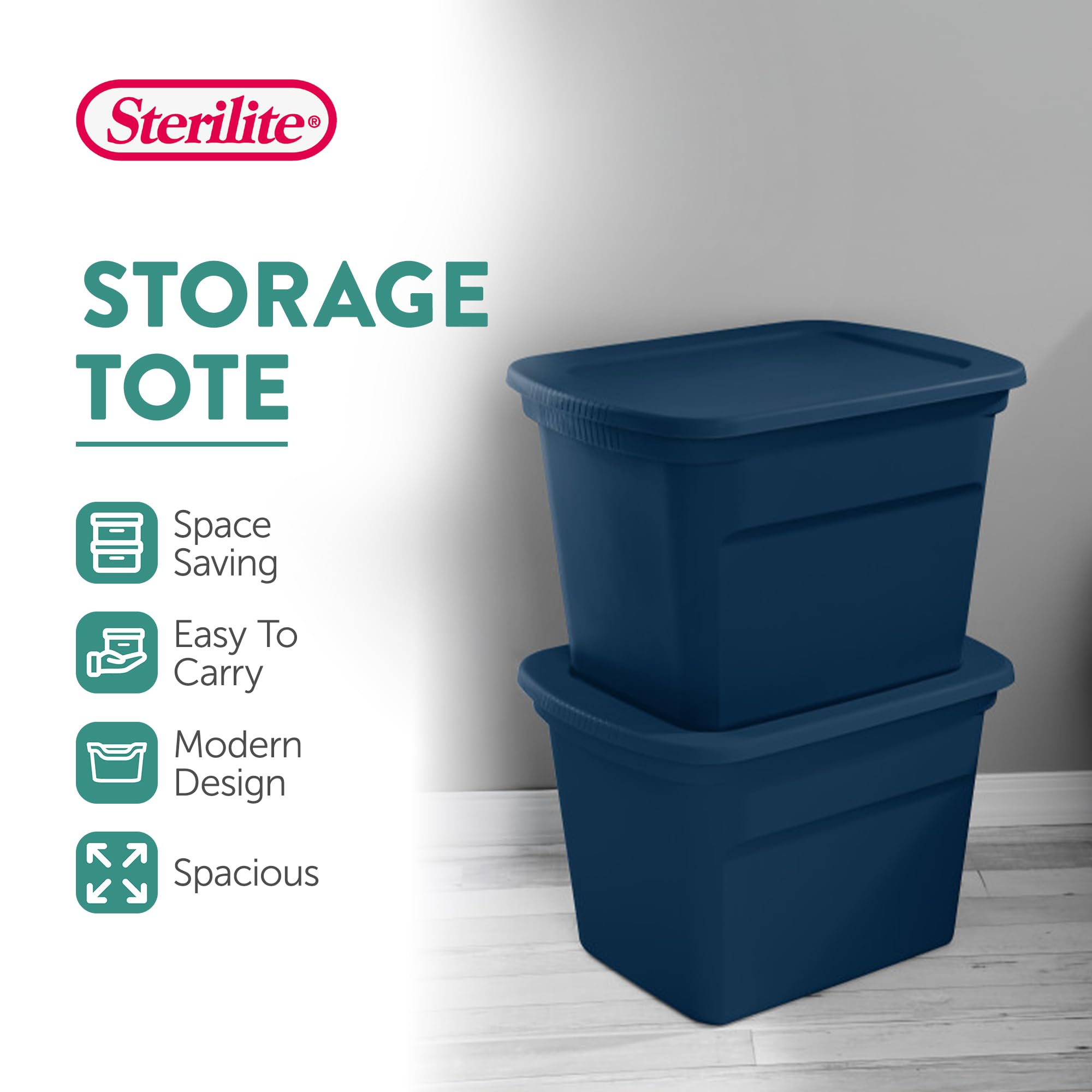 sterilite-8-pack-storage-tote-18-gallon-marine-blue-heavy-duty-plastic-bins-with image 3