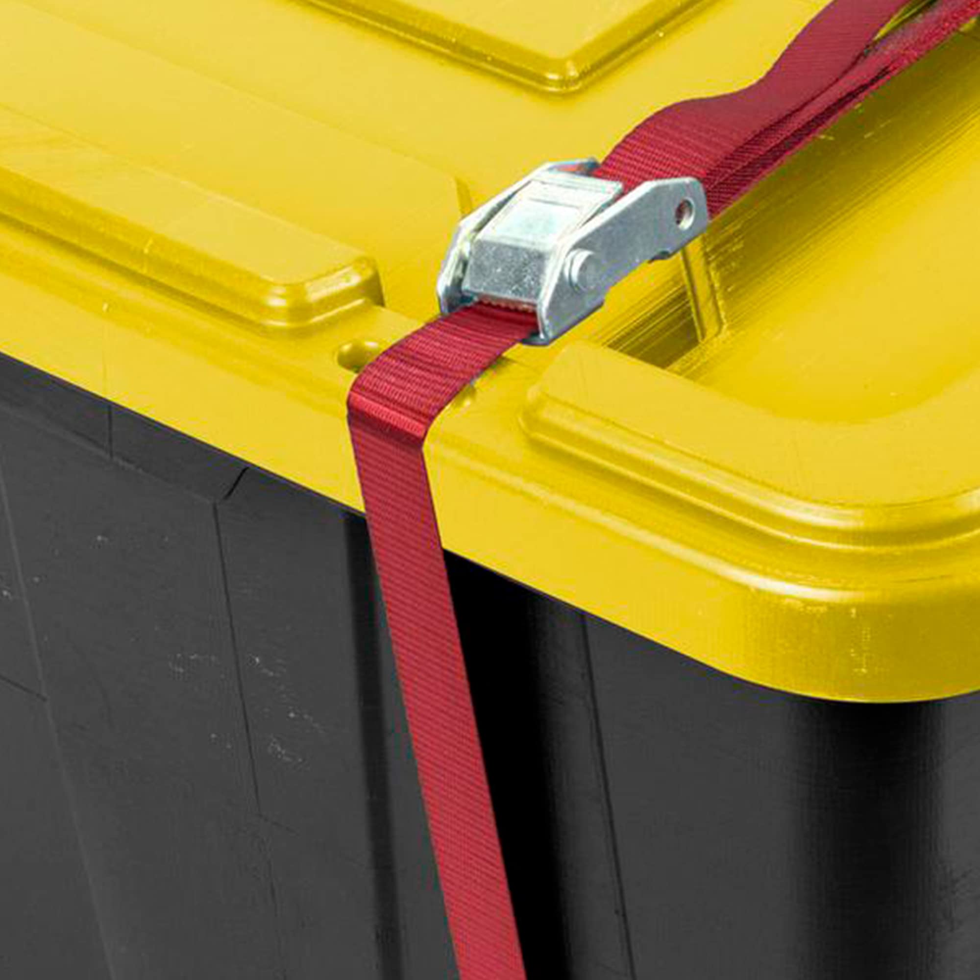 sterilite-27-gallon-industrial-heavy-duty-stackable-storage-tote-with-latching-l image 6