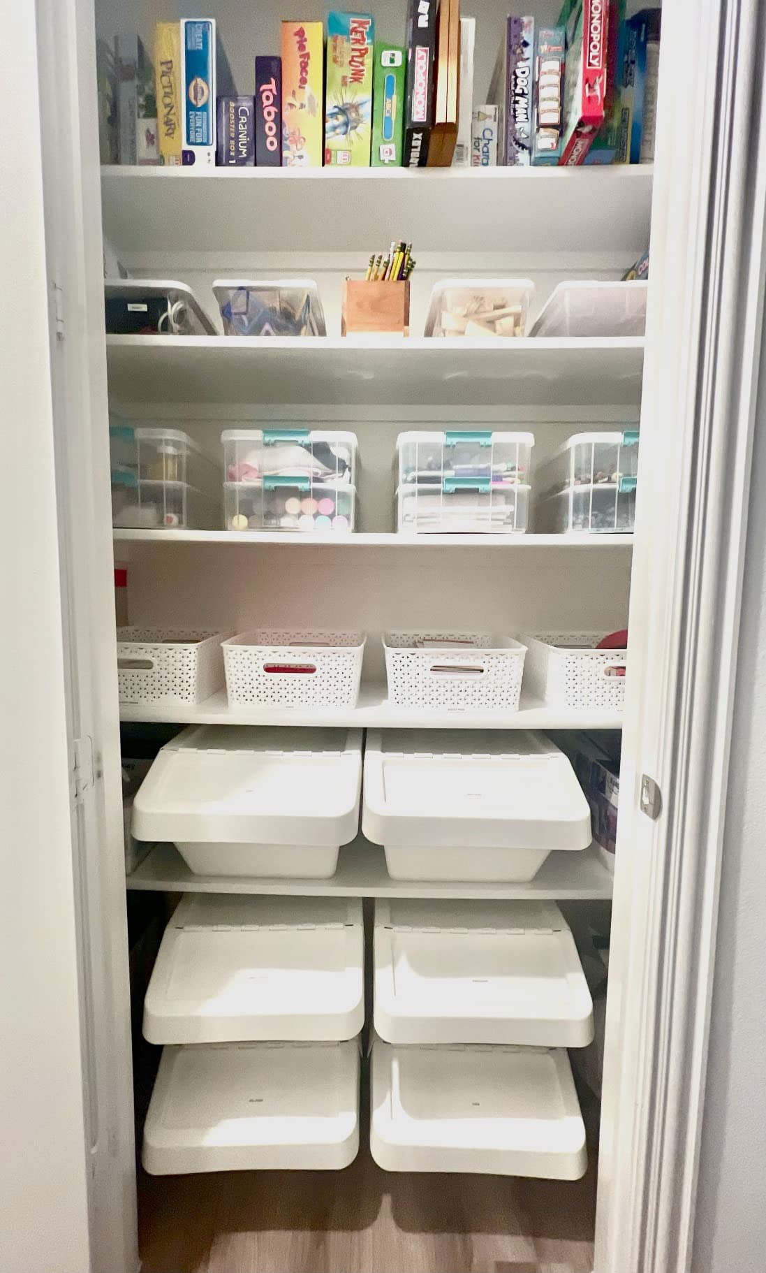 Perfect for craft storage