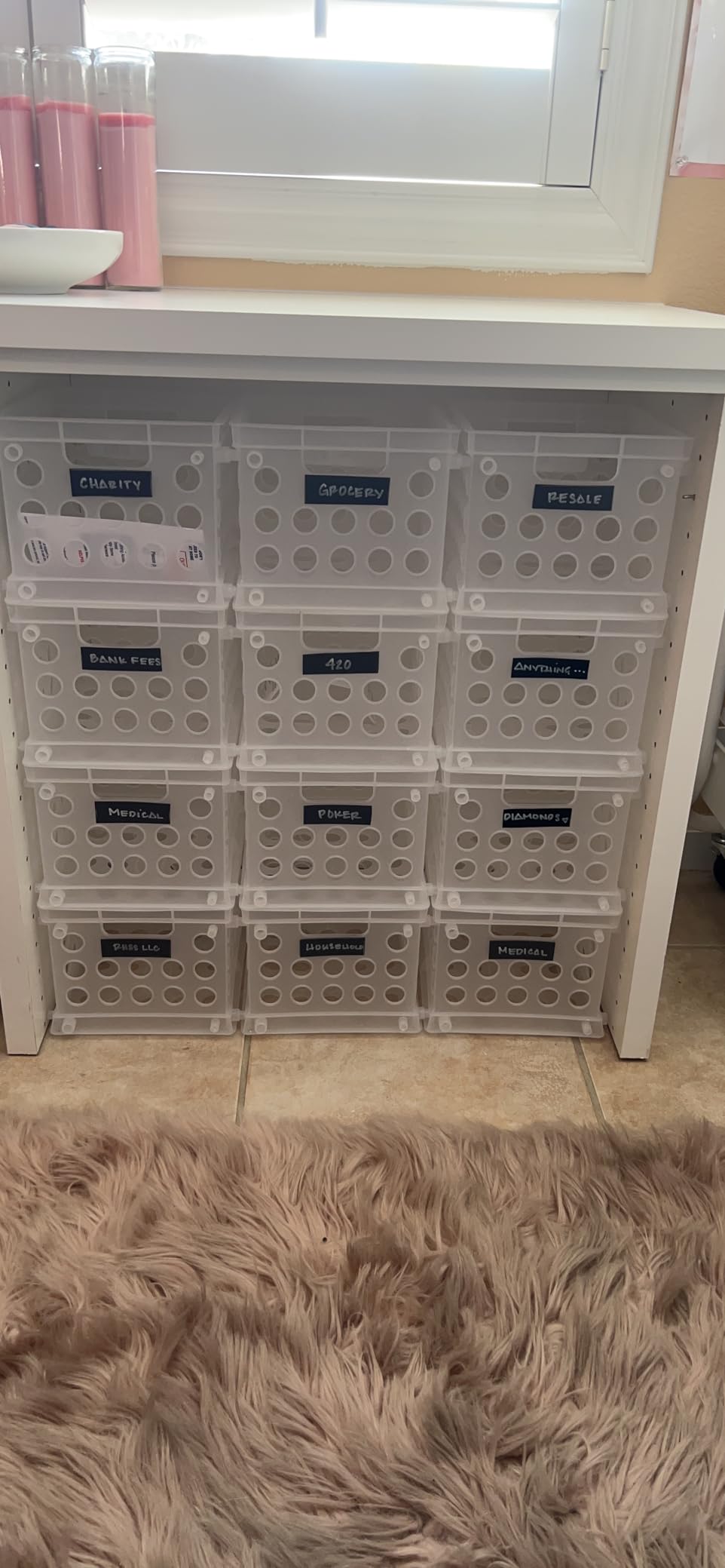 Useful for organizing