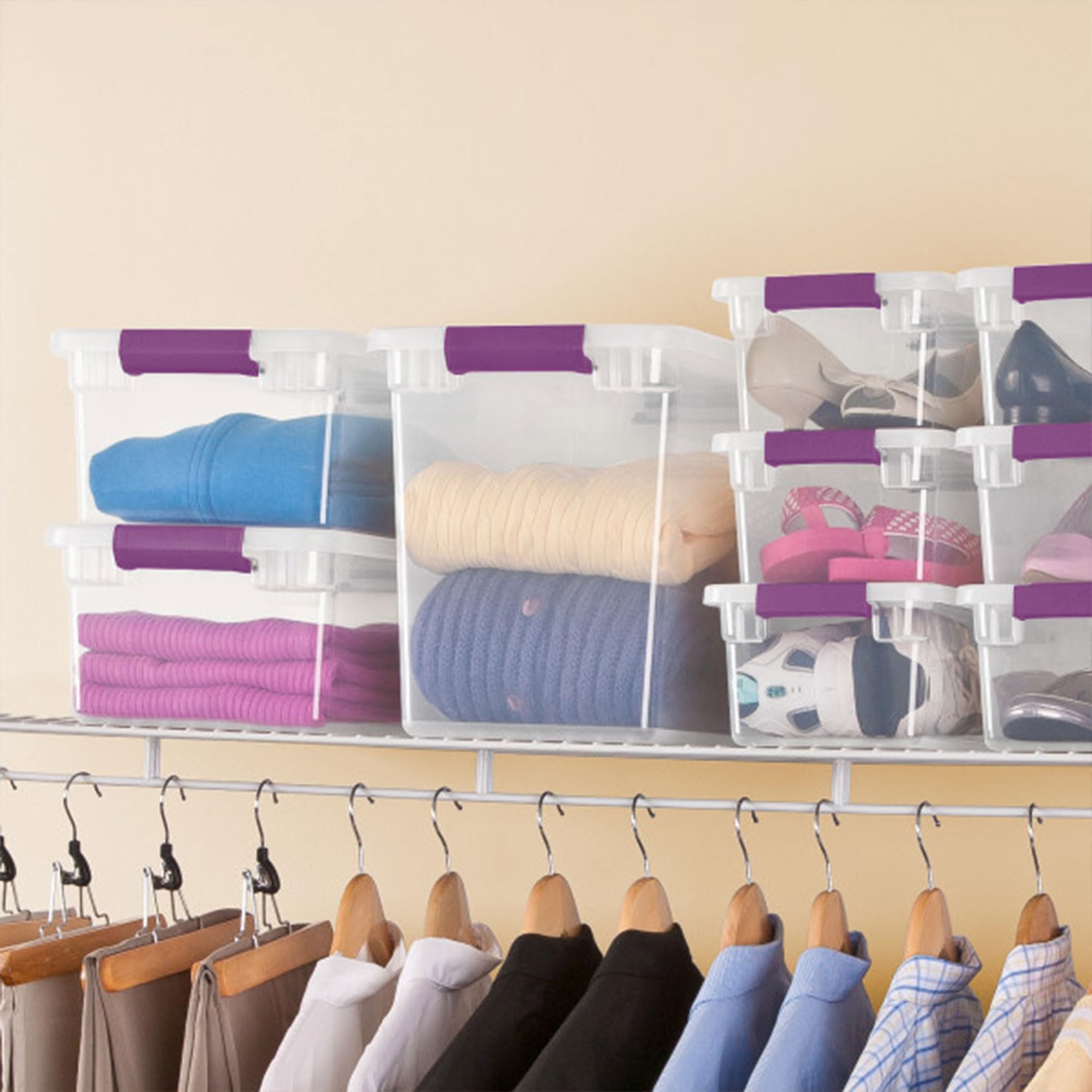 sterilite-27-qt-clearview-latch-storage-box-12-pack-clear-with-latching-lids image 5