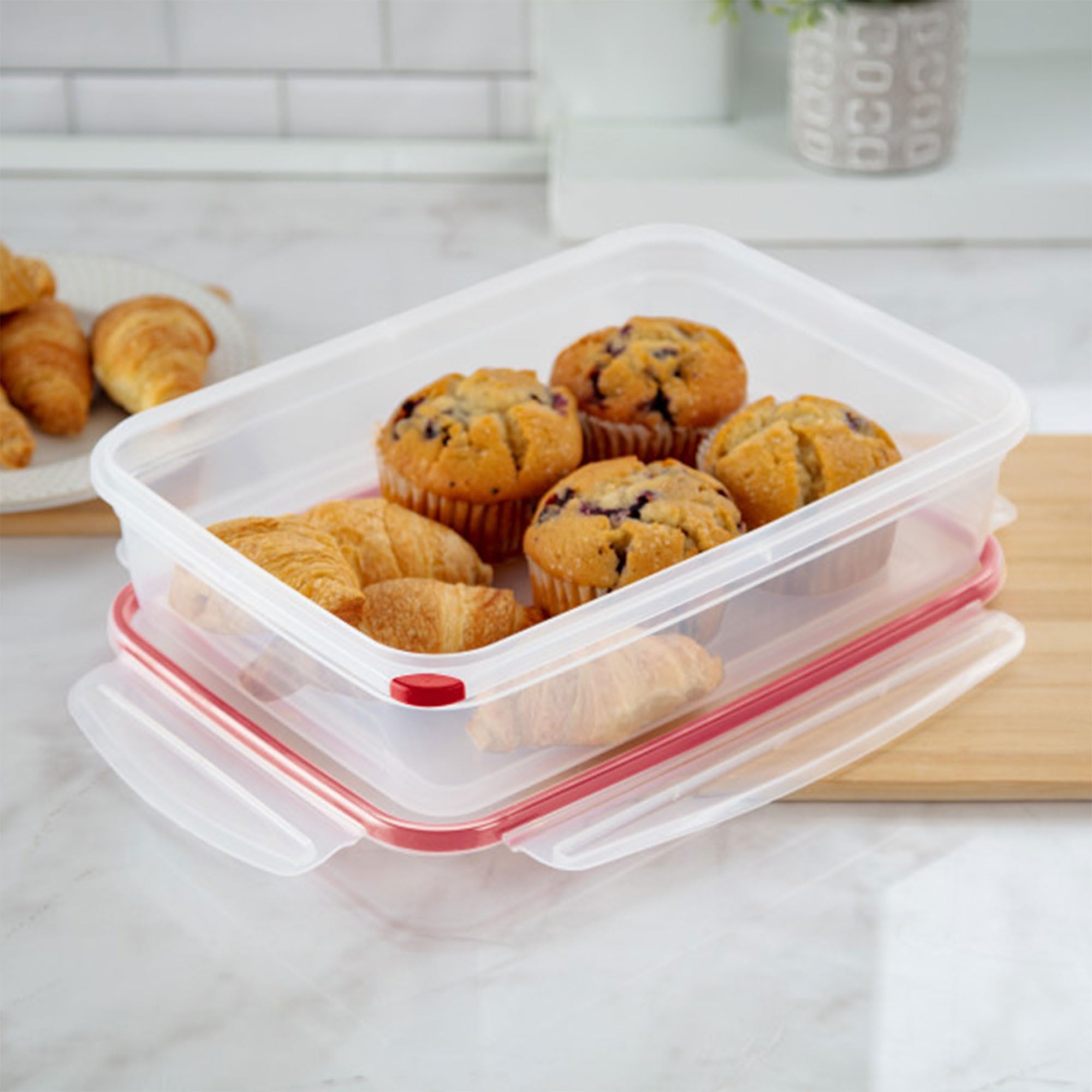 sterilite-ultra-seal-airtight-snapware-food-storage-container-with-lids-16-cup-4 image 6