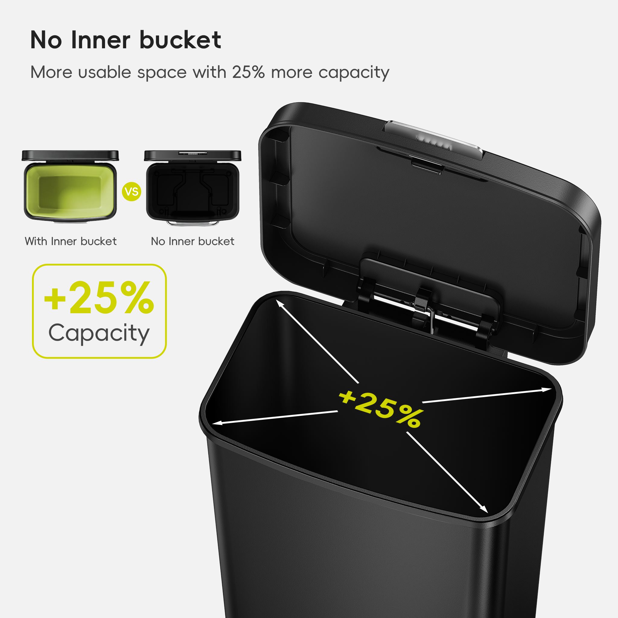 eko-45l-12-gal-pet-lock-kitchen-trash-can-with-lid image 8