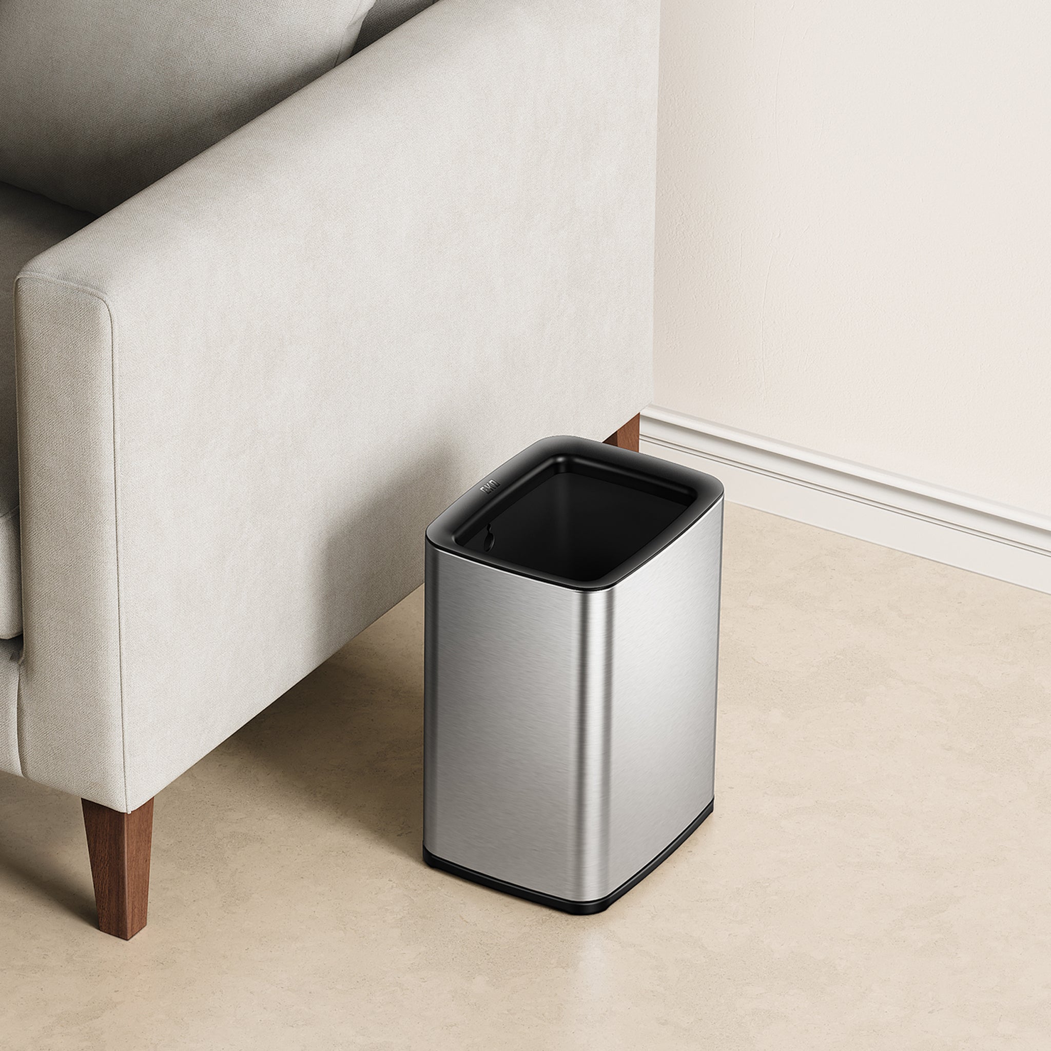eko-laguna-2-6-gallon-10l-open-top-trash-can-with-removable-inner-basket-matte-s image 3