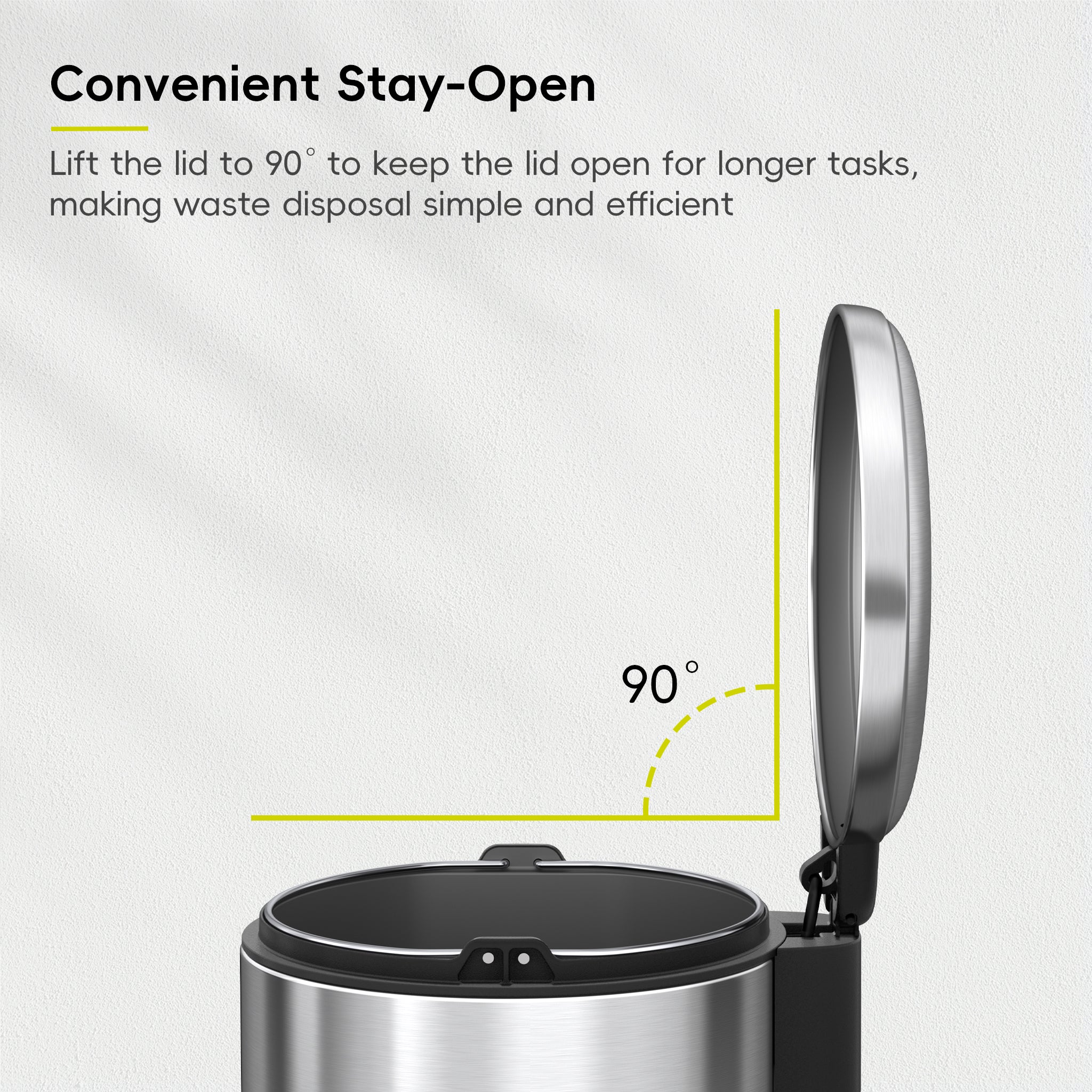 eko-essentials-serene-step-can-5l-1-3gal-stainless-steel-step-trash-can image 8