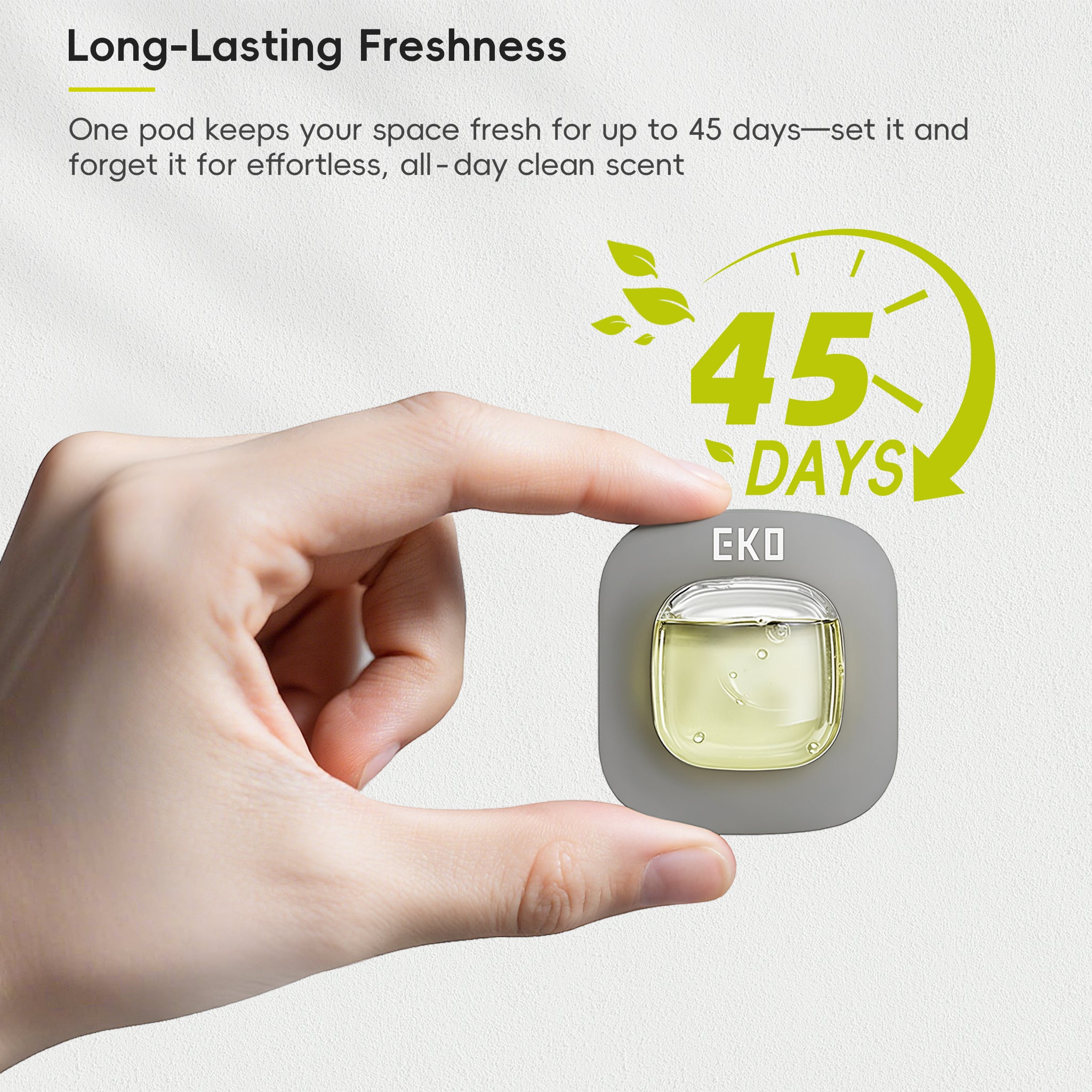 eko-refresh-deodorizer-pod-kit-with-refillable-holder-plant-based-odor-eliminato image 2