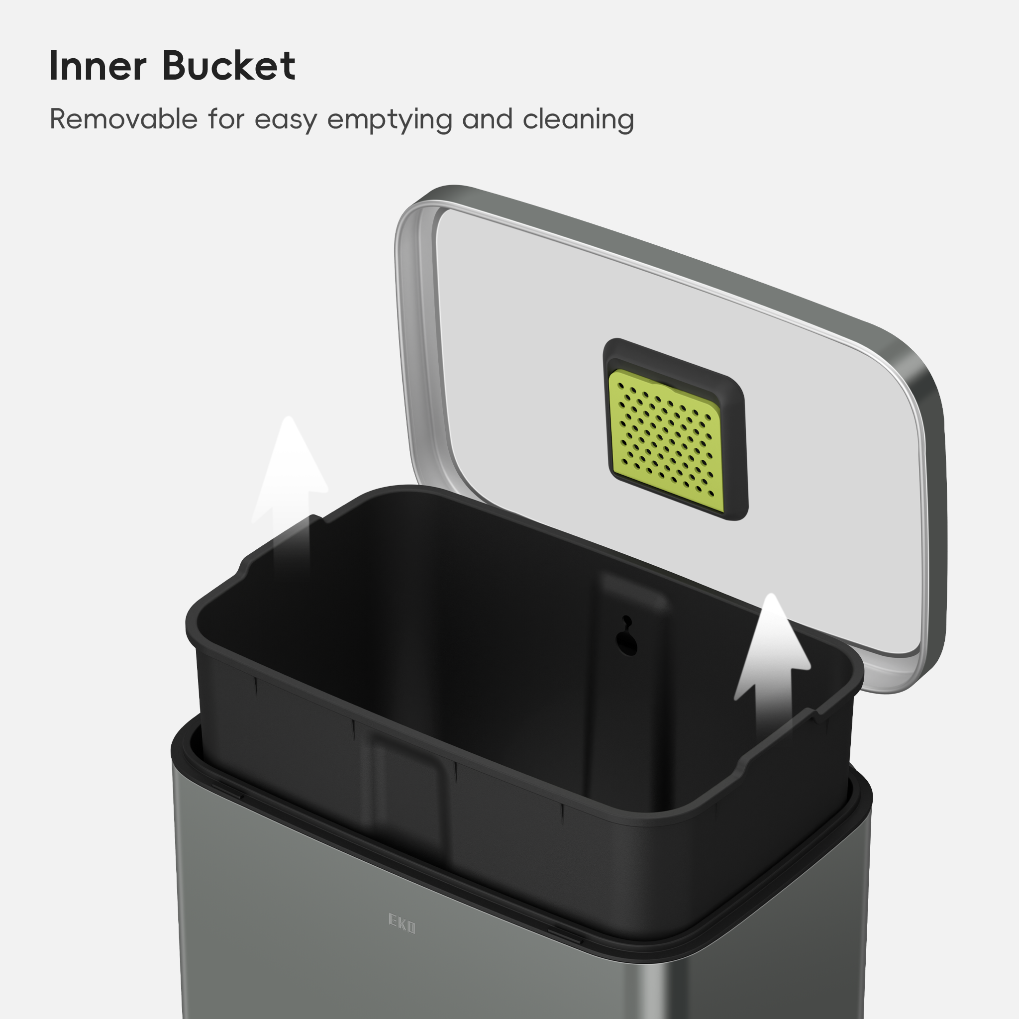 eko-madison-nardo-grey-stainless-steel-50-liter-13-2-gallon-step-trash-can image 3