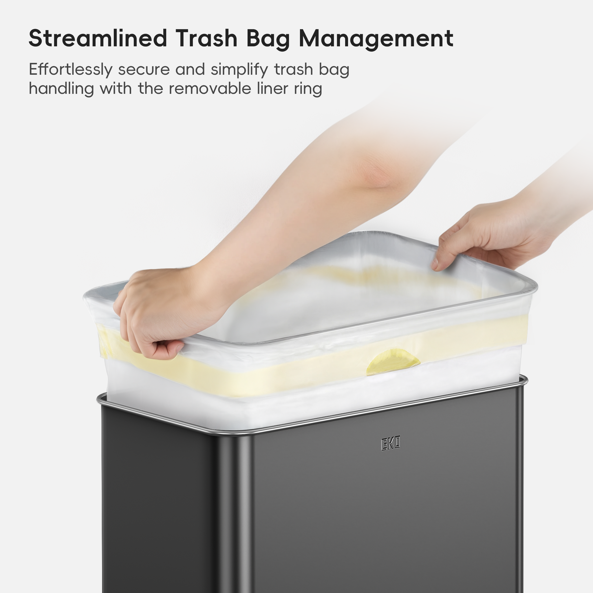 eko-mirage-x-80-liter-21-1-gallon-motion-sensor-trash-can-matte-black-anti-finge image 7