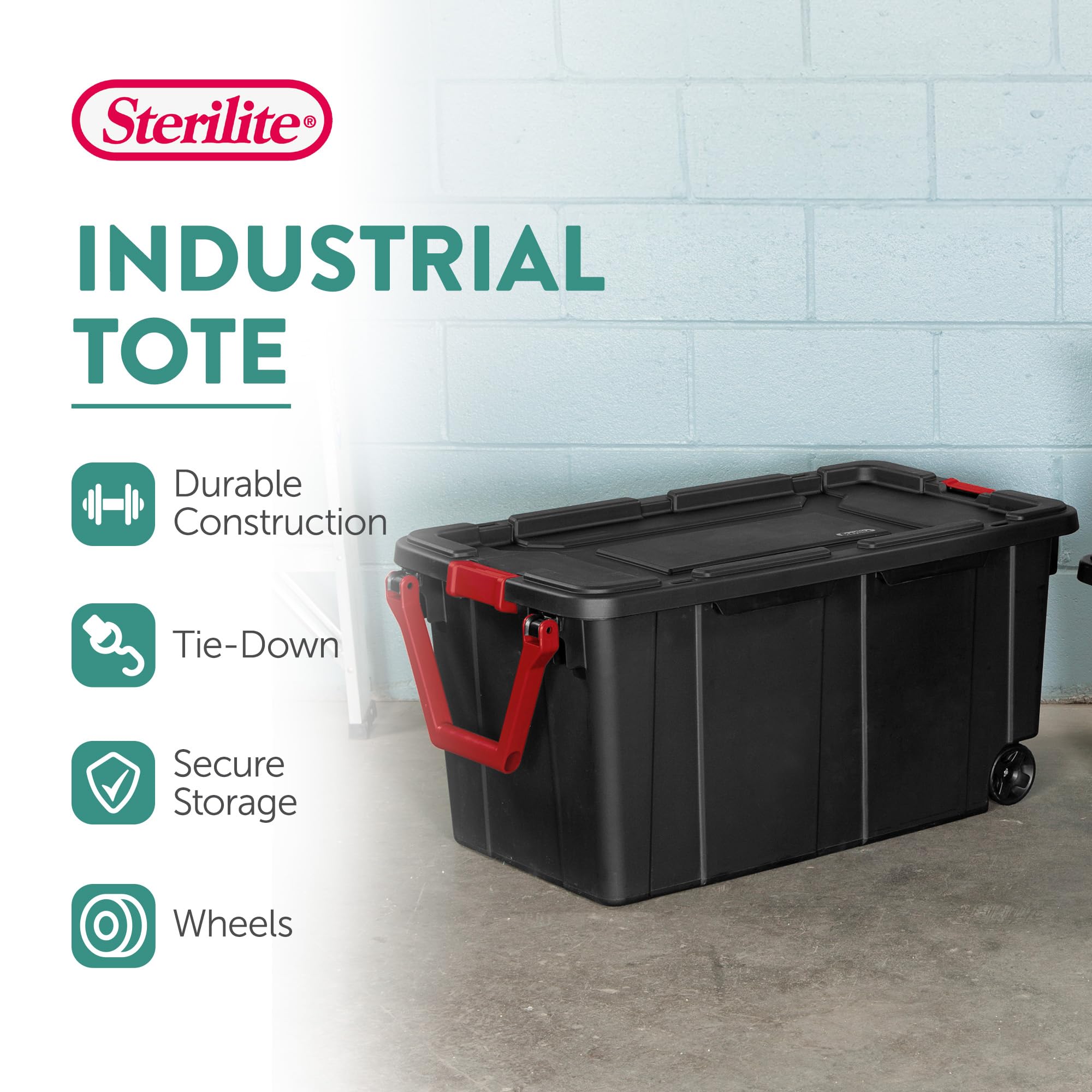 sterilite-industrial-tote-heavy-duty-storage-bins-with-lids-and-wheels-40-gallon image 3