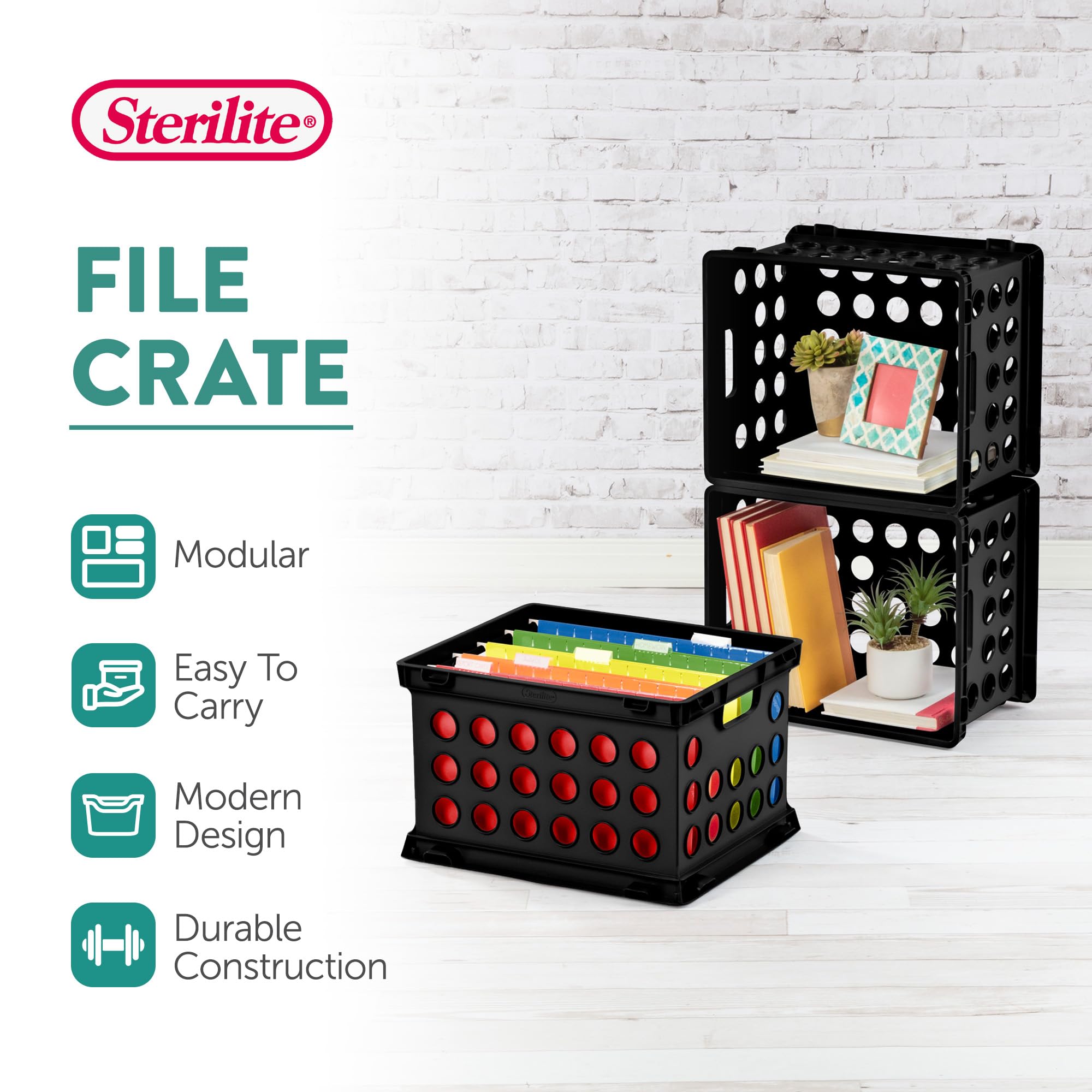 sterilite-file-crate-stackable-plastic-storage-bin-with-handles-for-letter-legal image 3