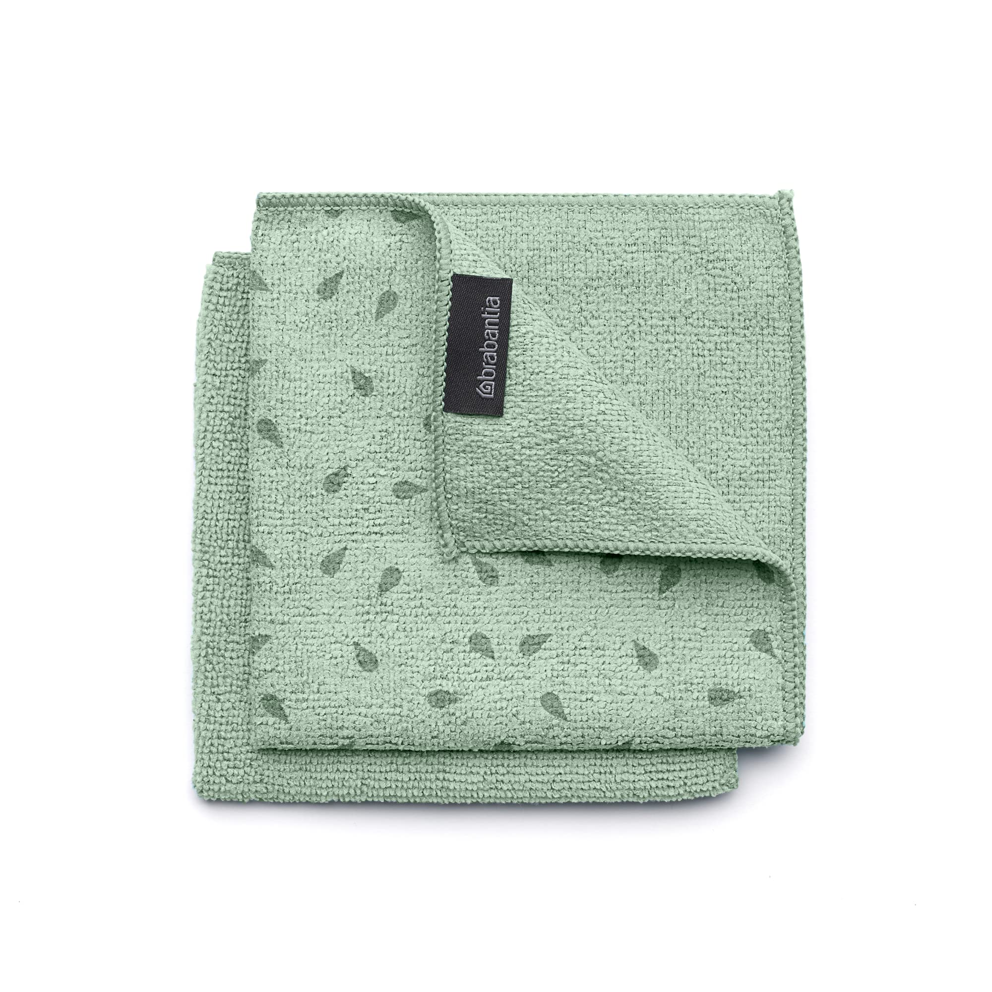 brabantia-2-pack-microfiber-cleaning-dish-cloths-dark-gray-12x12-inches image 6