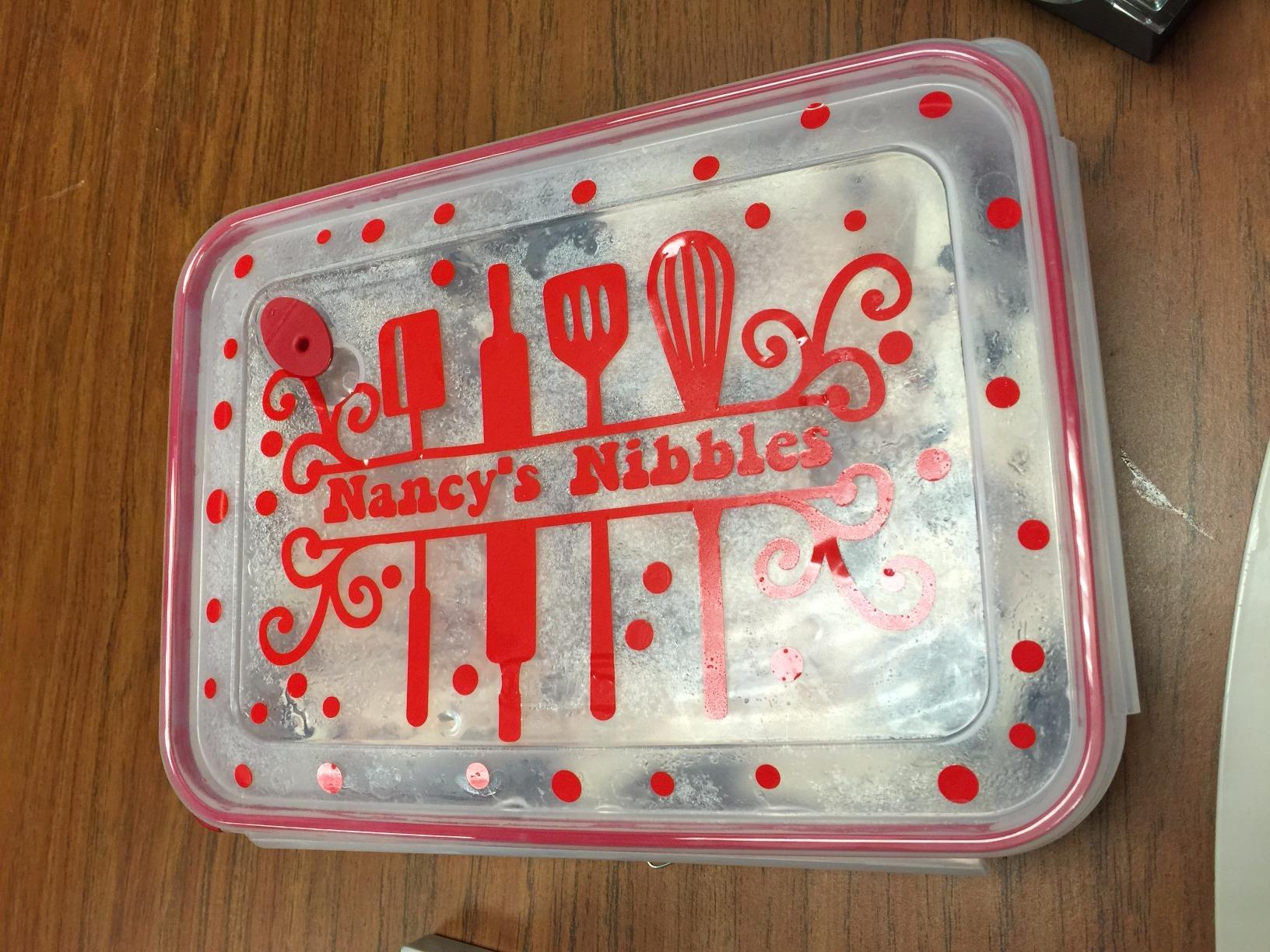 Good containers, sturdy lids