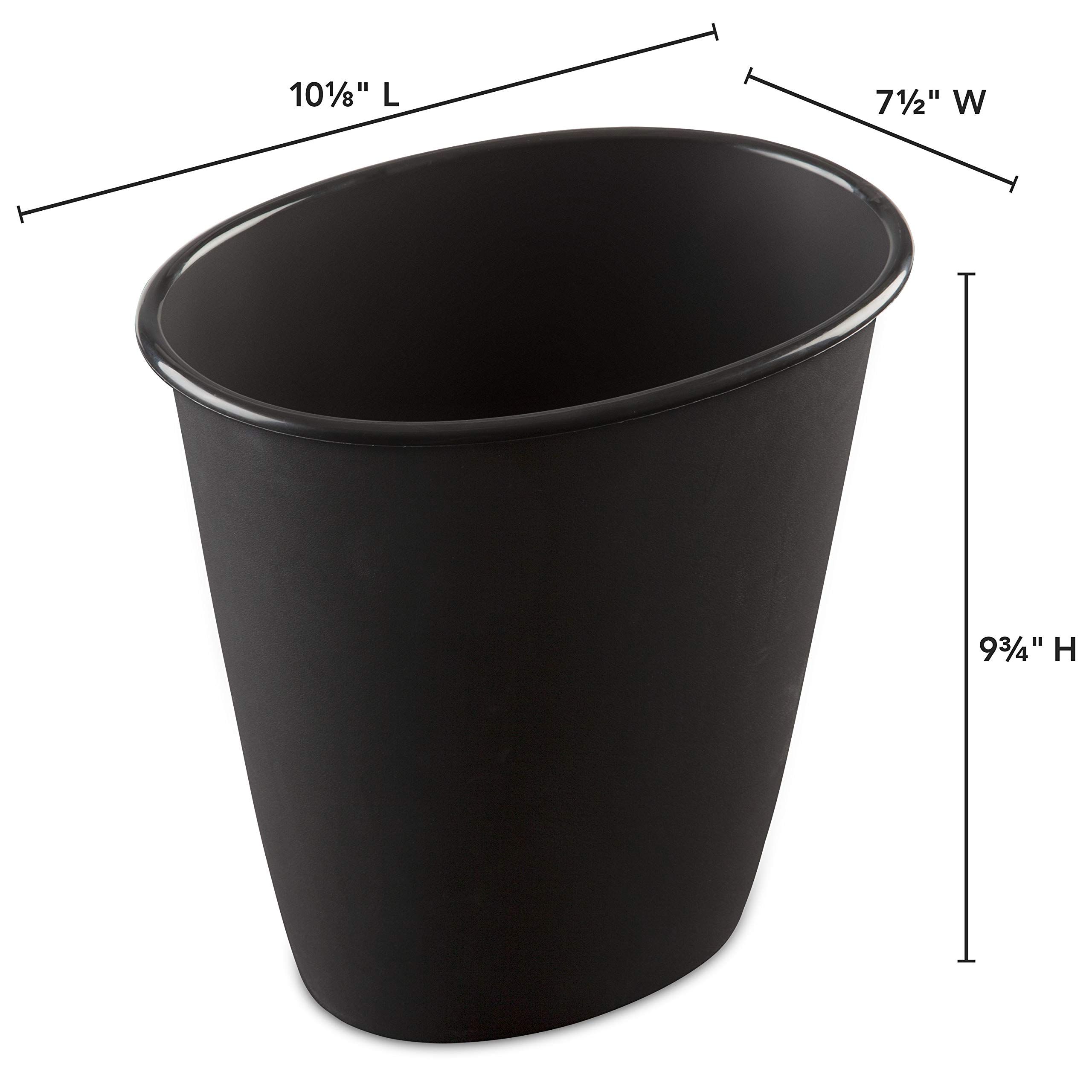 sterilite-1-5-gallon-oval-vanity-wastebasket-small-open-top-trash-can-for-bathro image 5