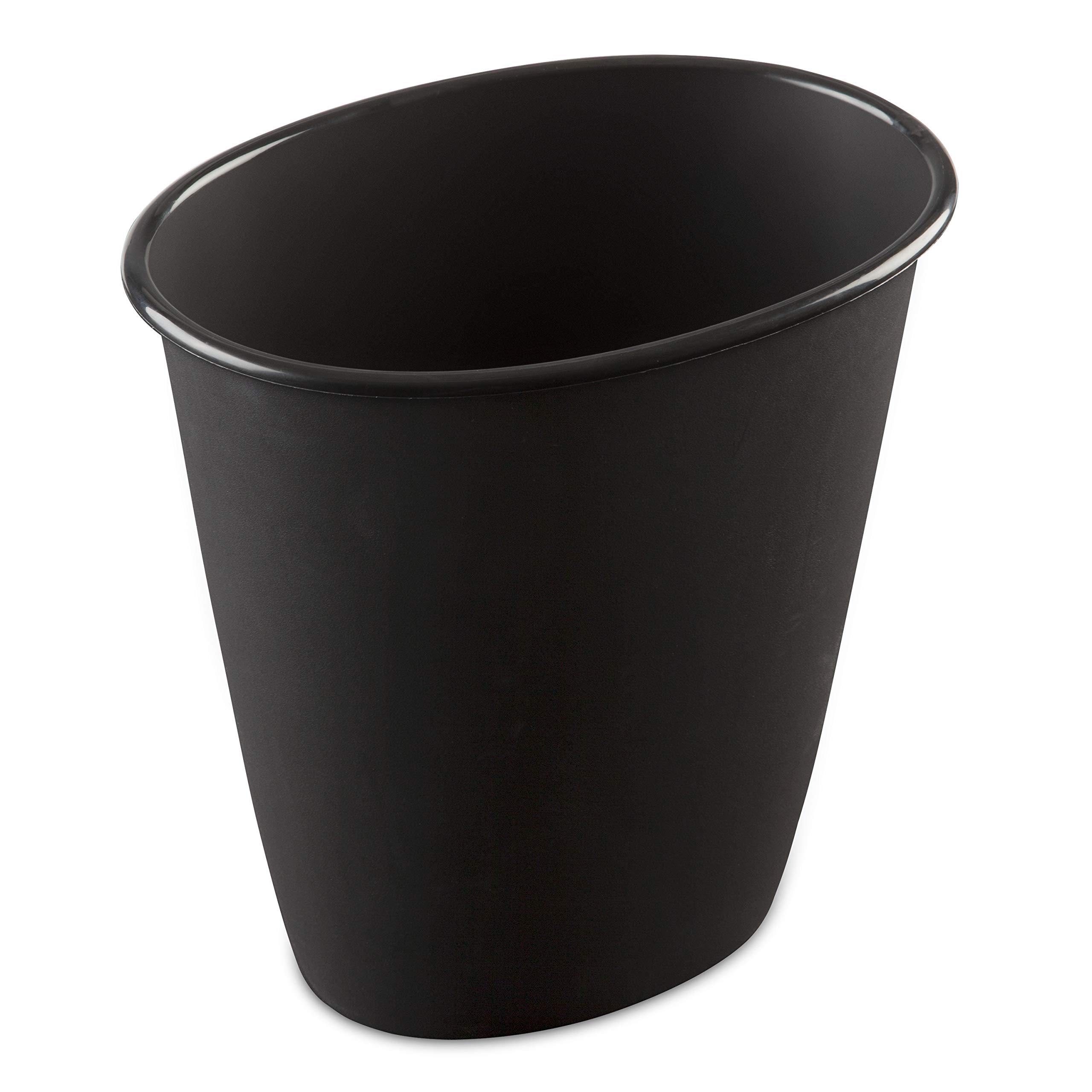 sterilite-1-5-gallon-oval-vanity-wastebasket-small-open-top-trash-can-for-bathro image 4