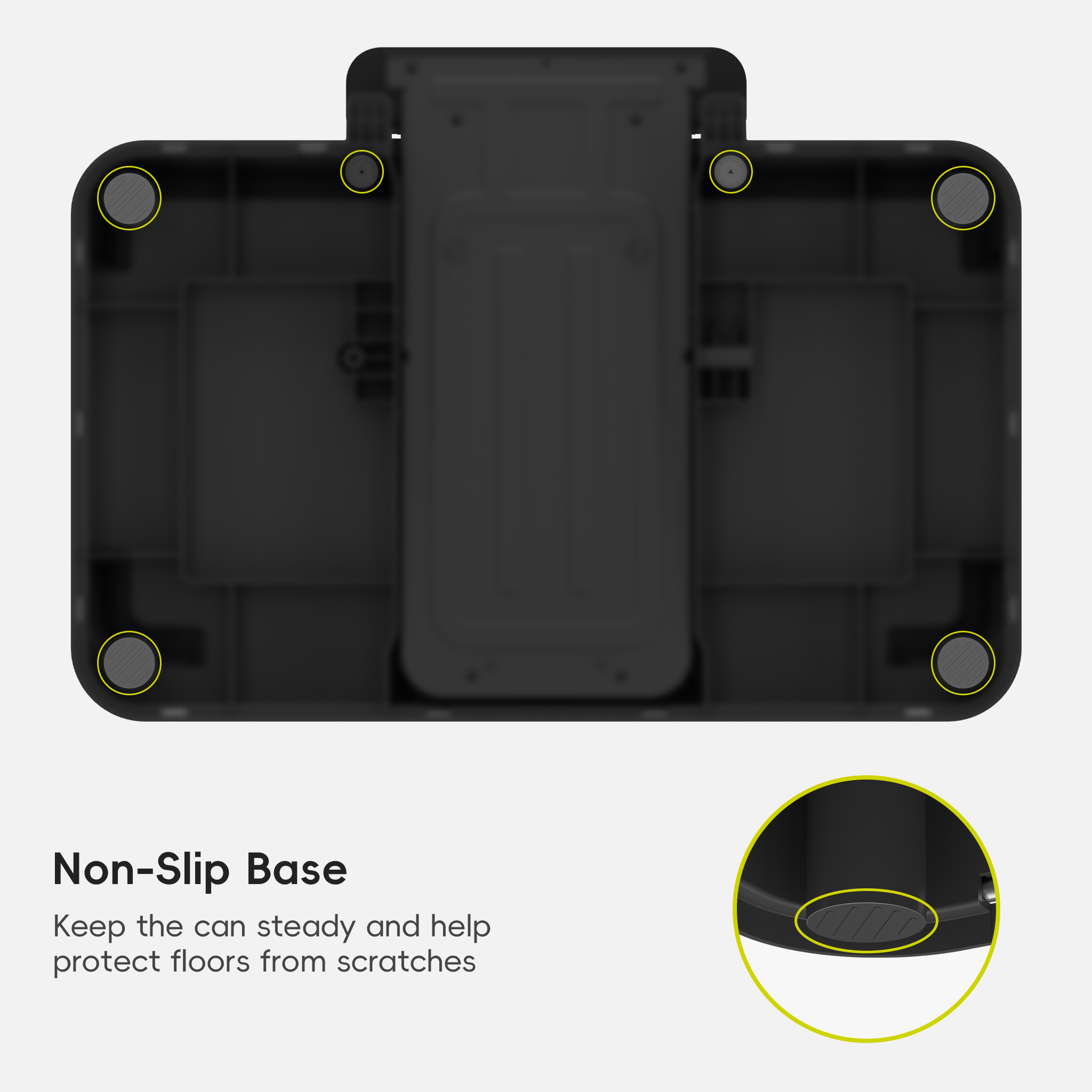 eko-ecocasa-ii-step-recycling-can-dual-compartment-36l-24l-matte-black image 8