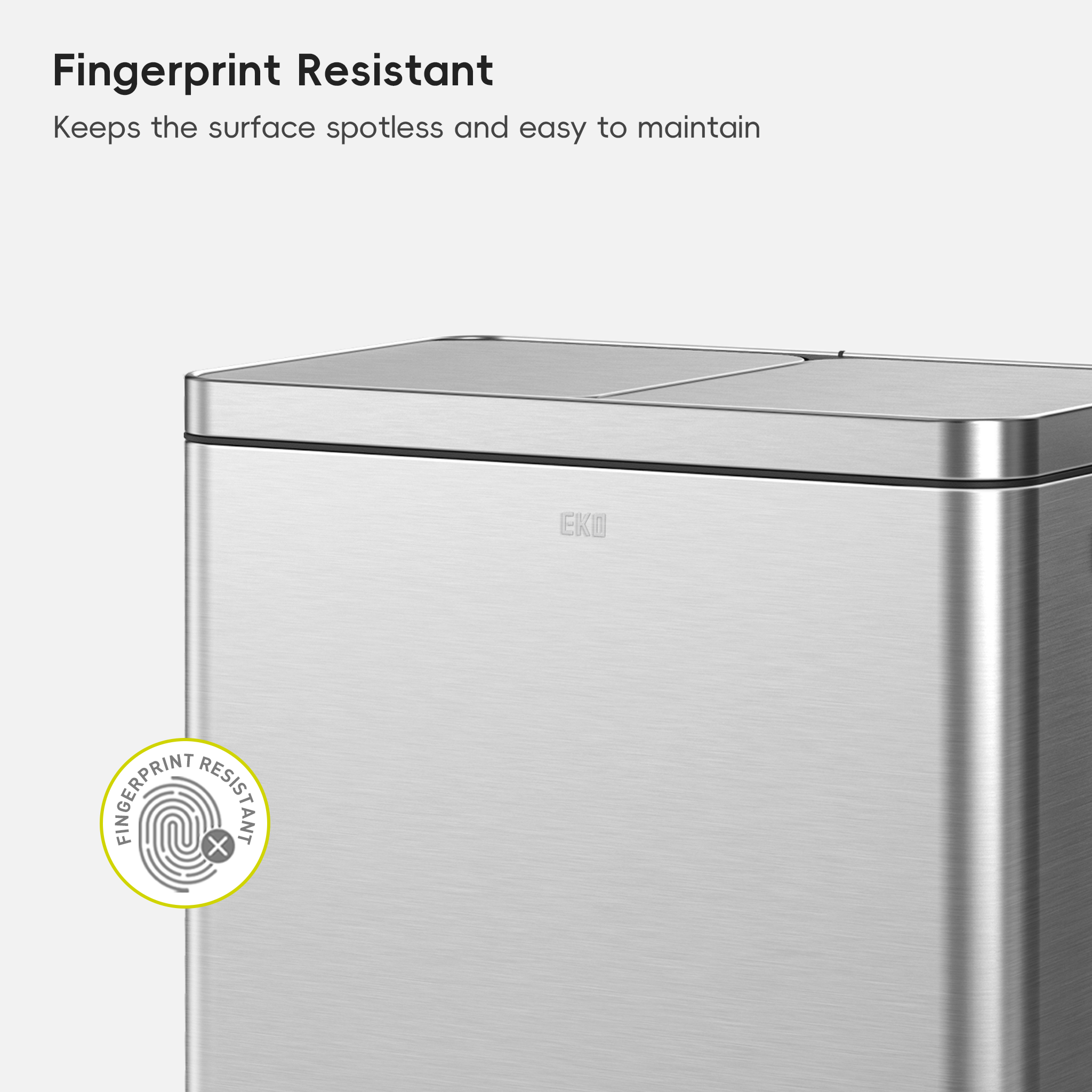 eko-edison-8-8-gallons-kitchen-trash-can-with-dual-removable-inner-liners-stainl image 6