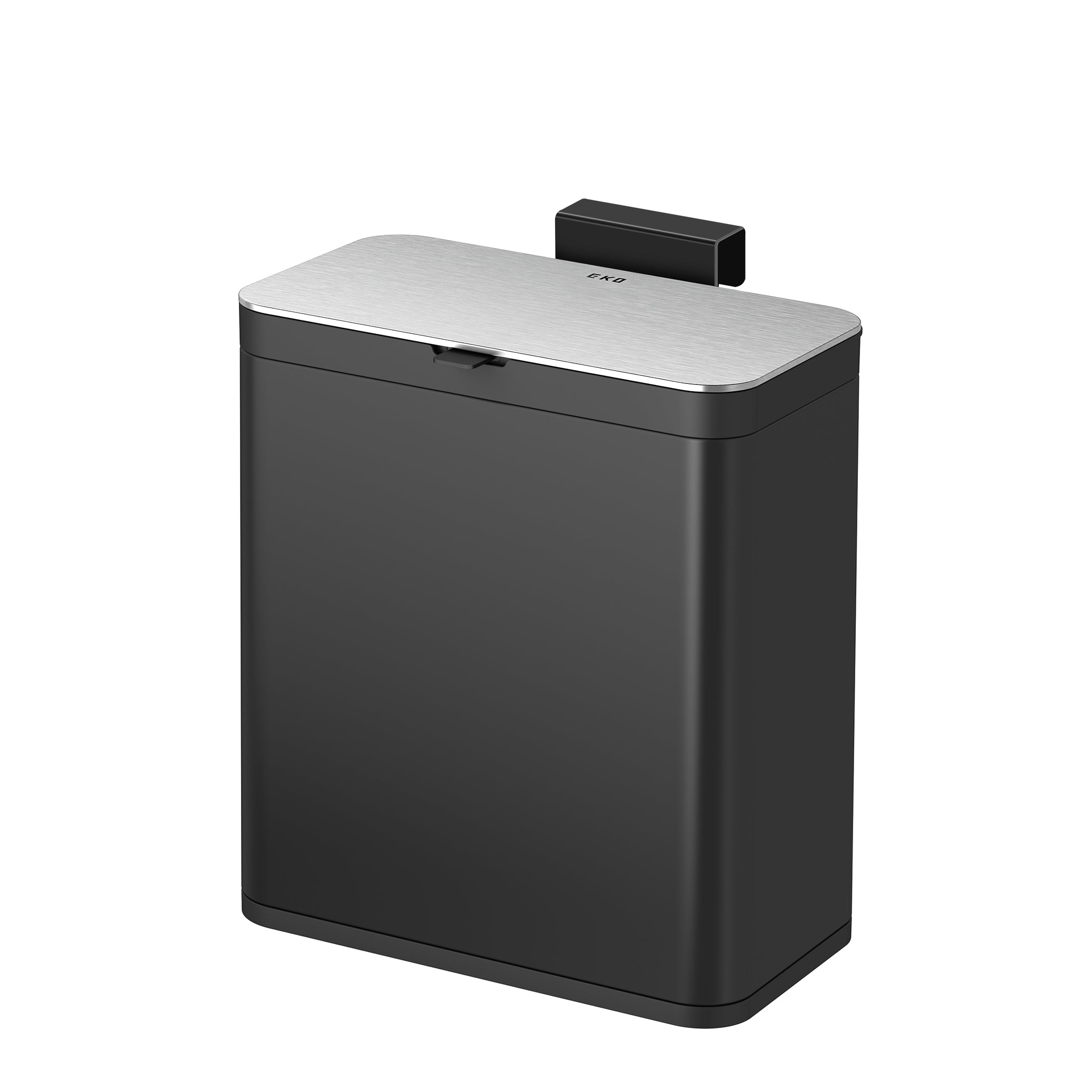 eko-deluxe-puro-7l-1-85-gal-compost-bin-with-liner-matte-black image 1