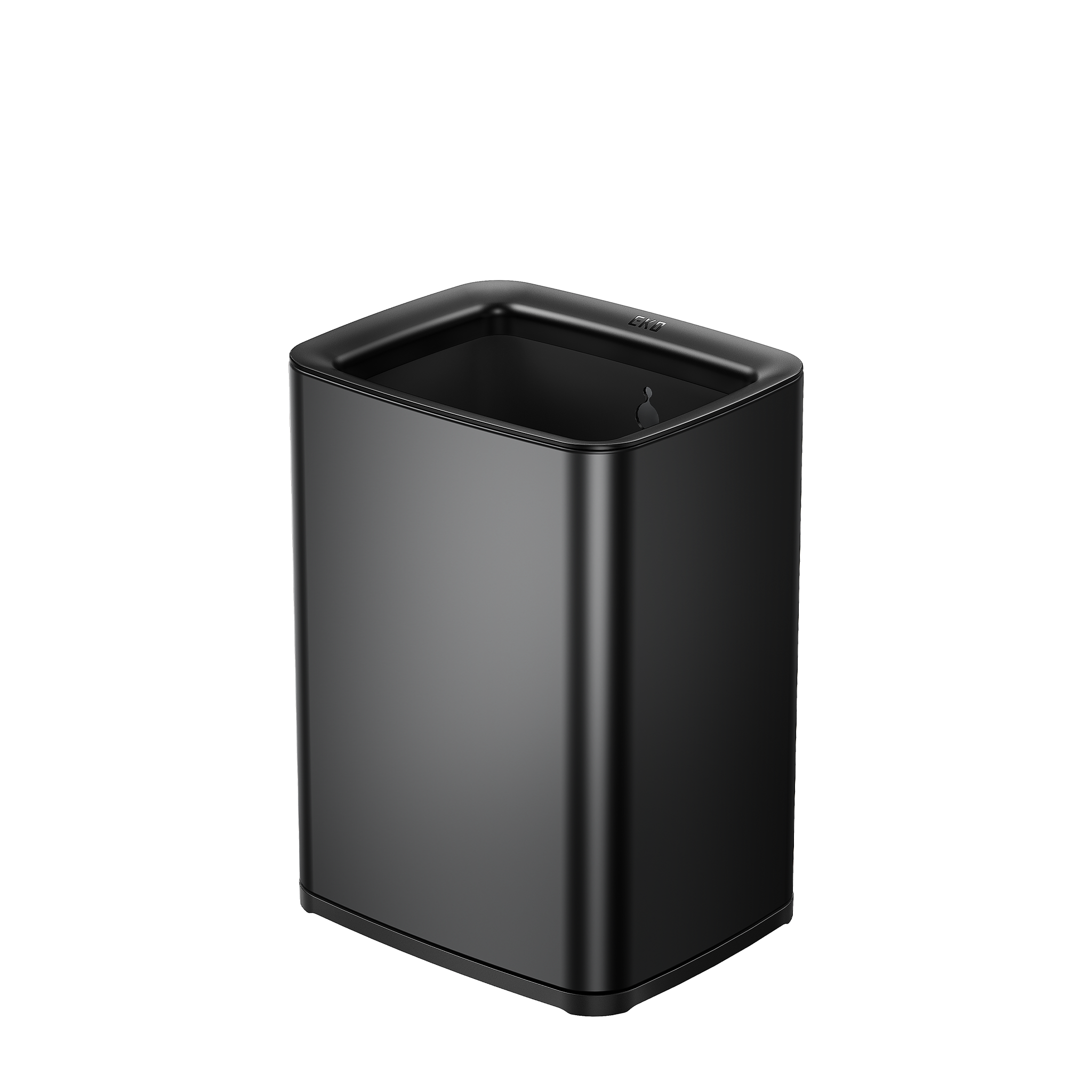 eko-laguna-2-6-gallon-10l-open-top-trash-can-with-removable-inner-basket-matte-b image 1