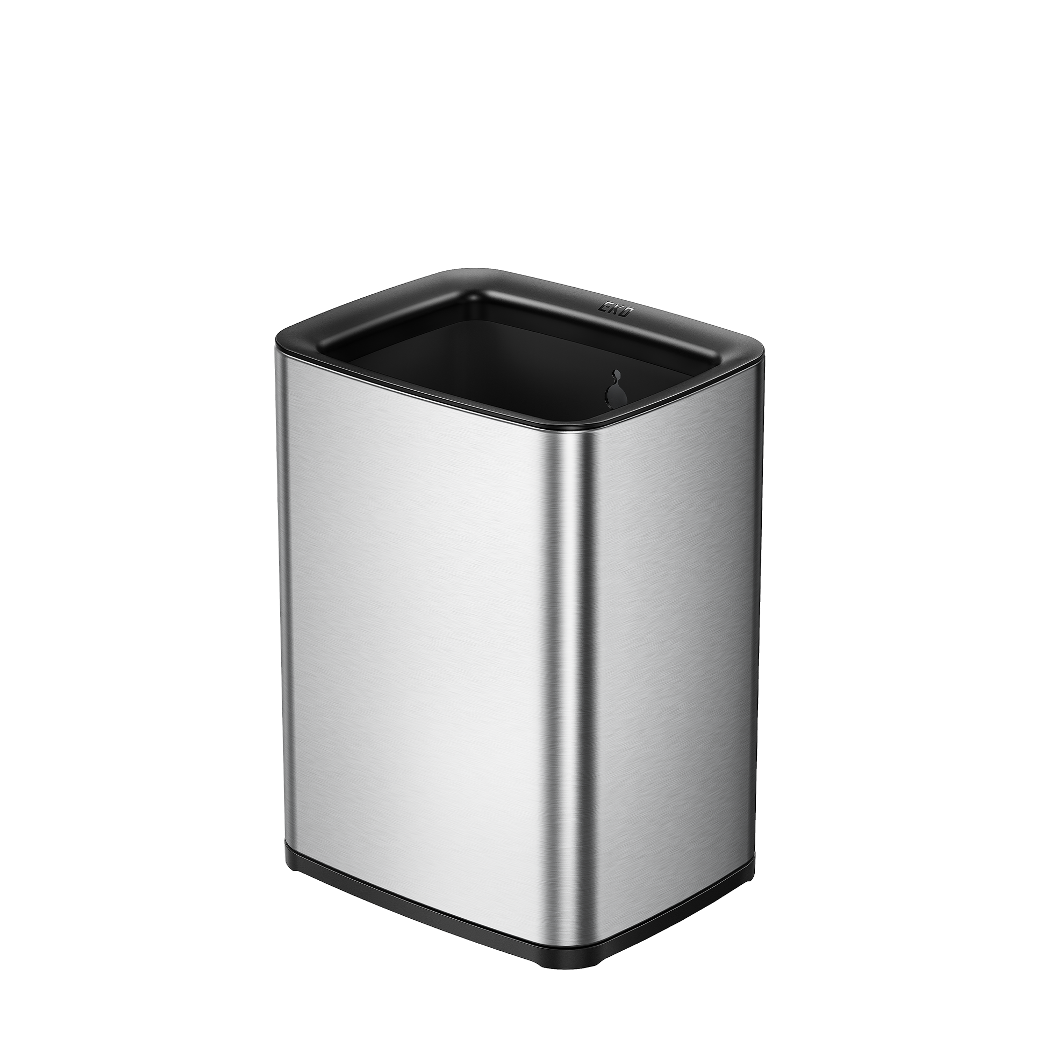eko-laguna-2-6-gallon-10l-open-top-trash-can-with-removable-inner-basket-matte-s image 1
