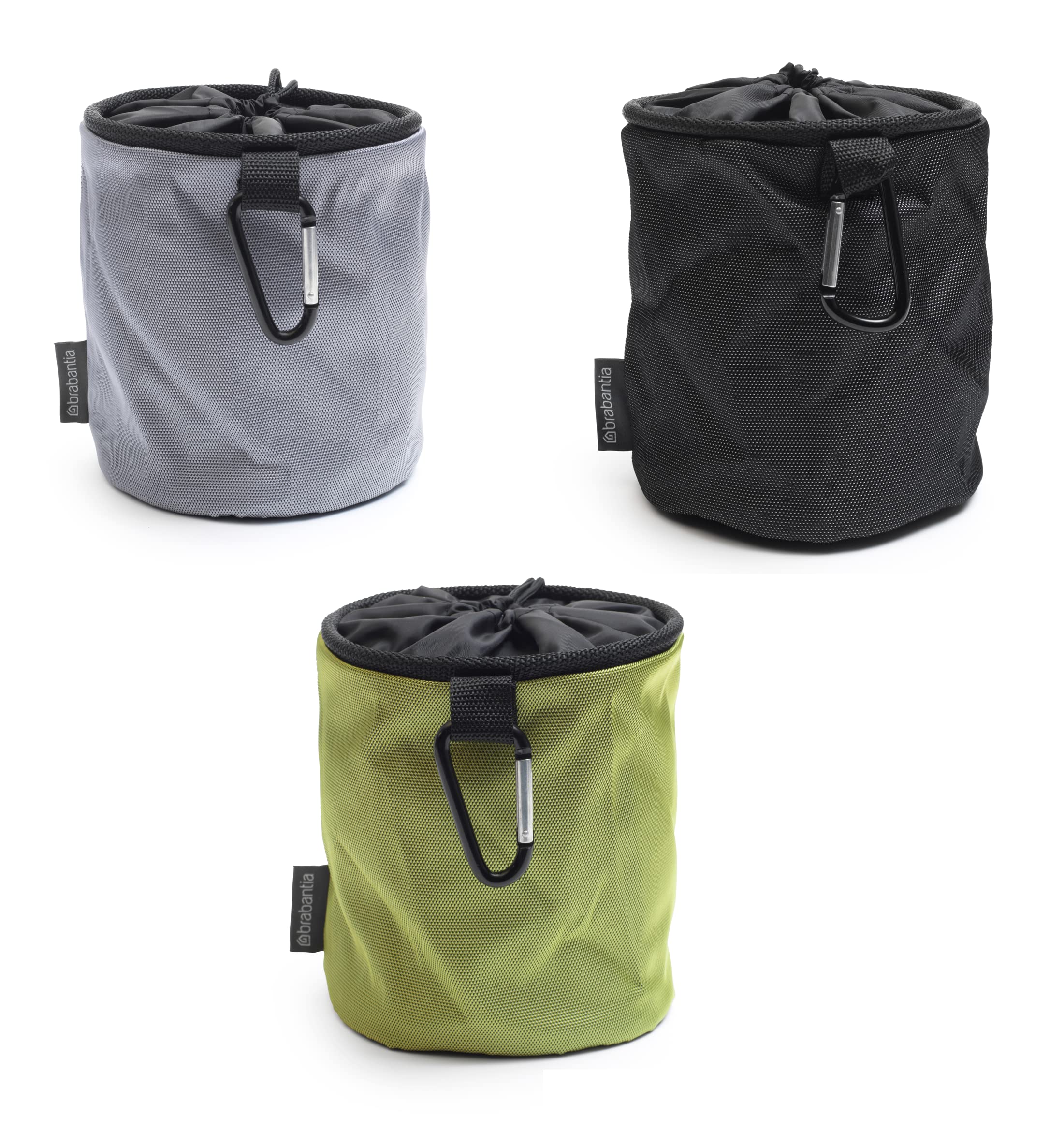 brabantia-clothespin-storage-bag-with-hanging-carabiner-closing-cord-random-colo image 1