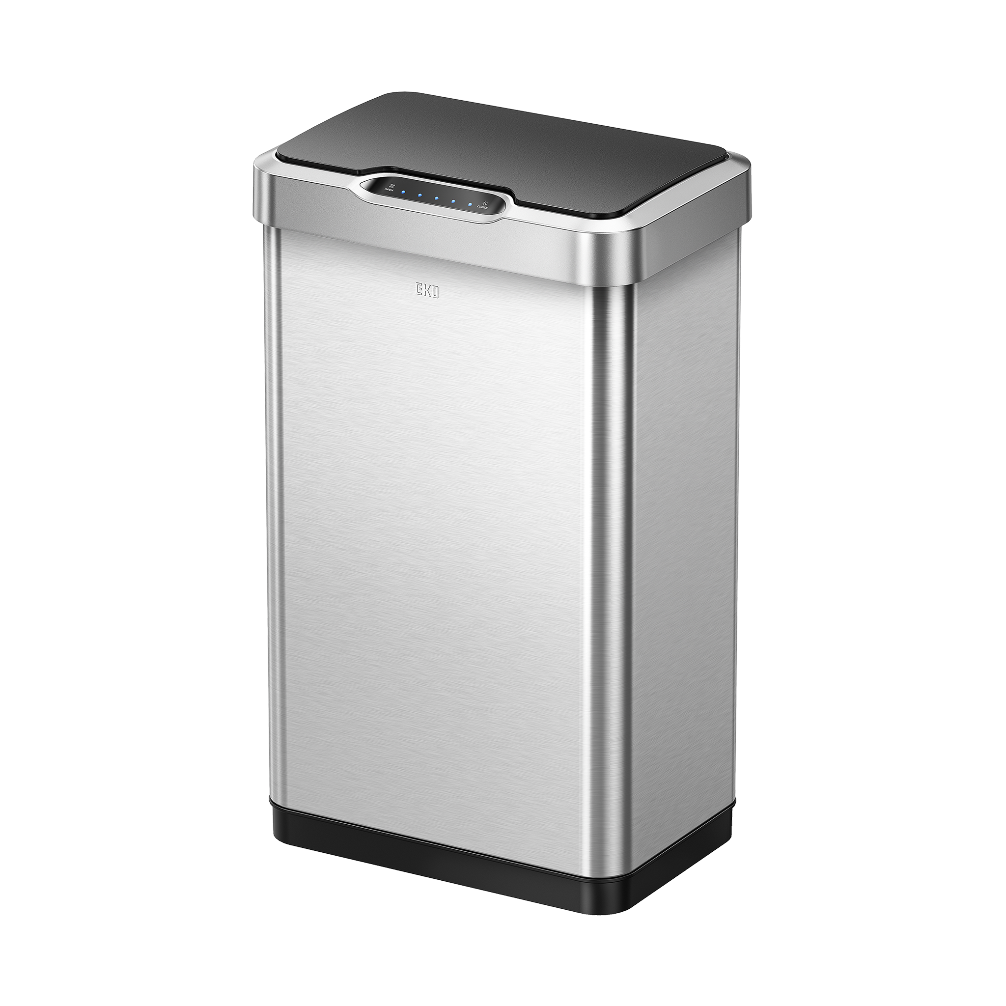 eko-mirage-t-50-liter-13-gallon-motion-sensor-can-stainless-steel image 1