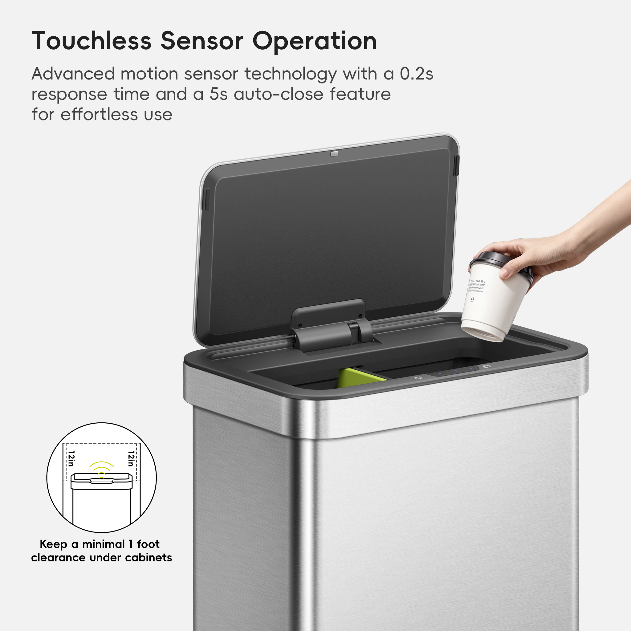 eko-econova-8-8-gallon-dual-compartments-motion-sensor-trash-can image 5