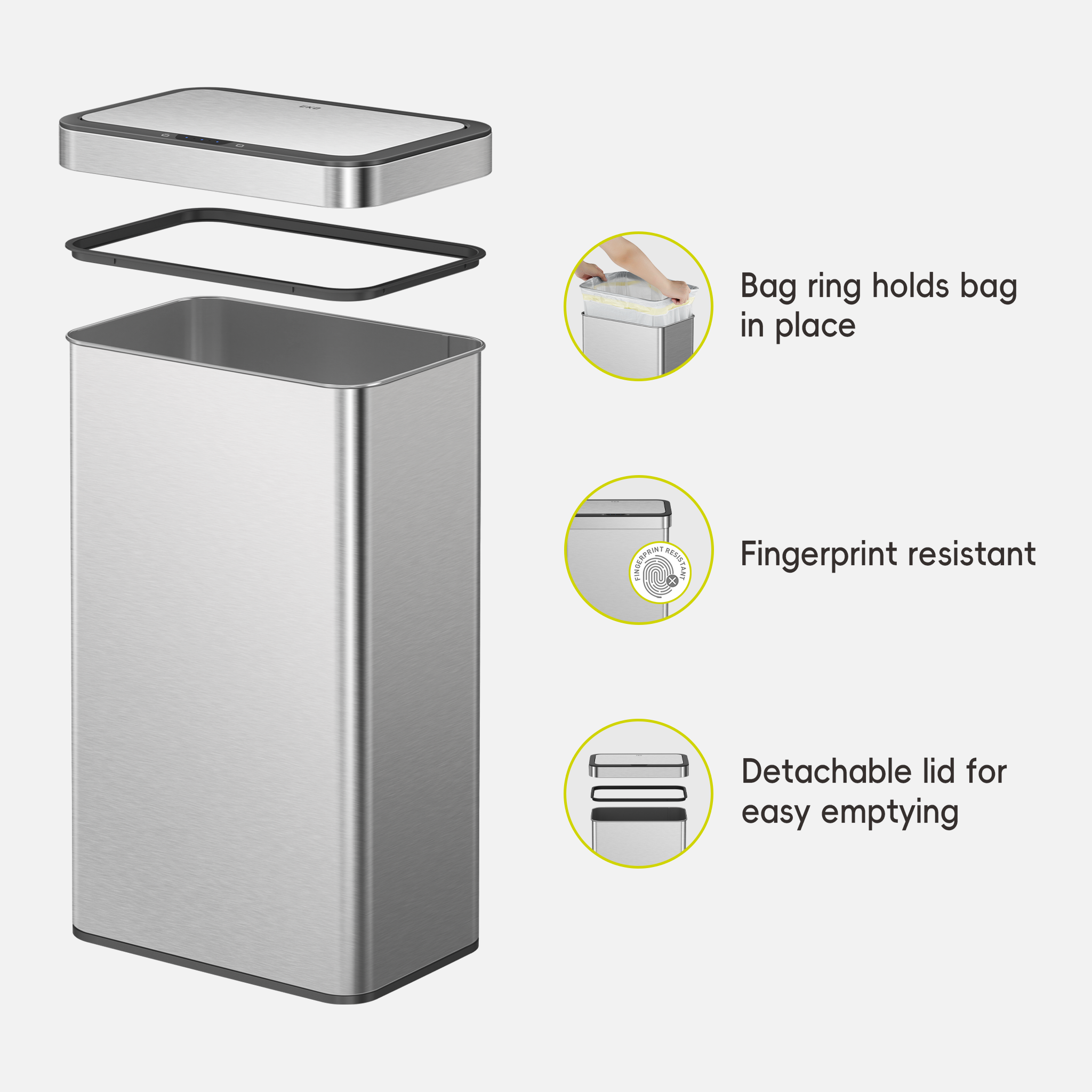 eko-nova-21-gallon-80-liter-stainless-steel-motion-sensor-trash-can image 5