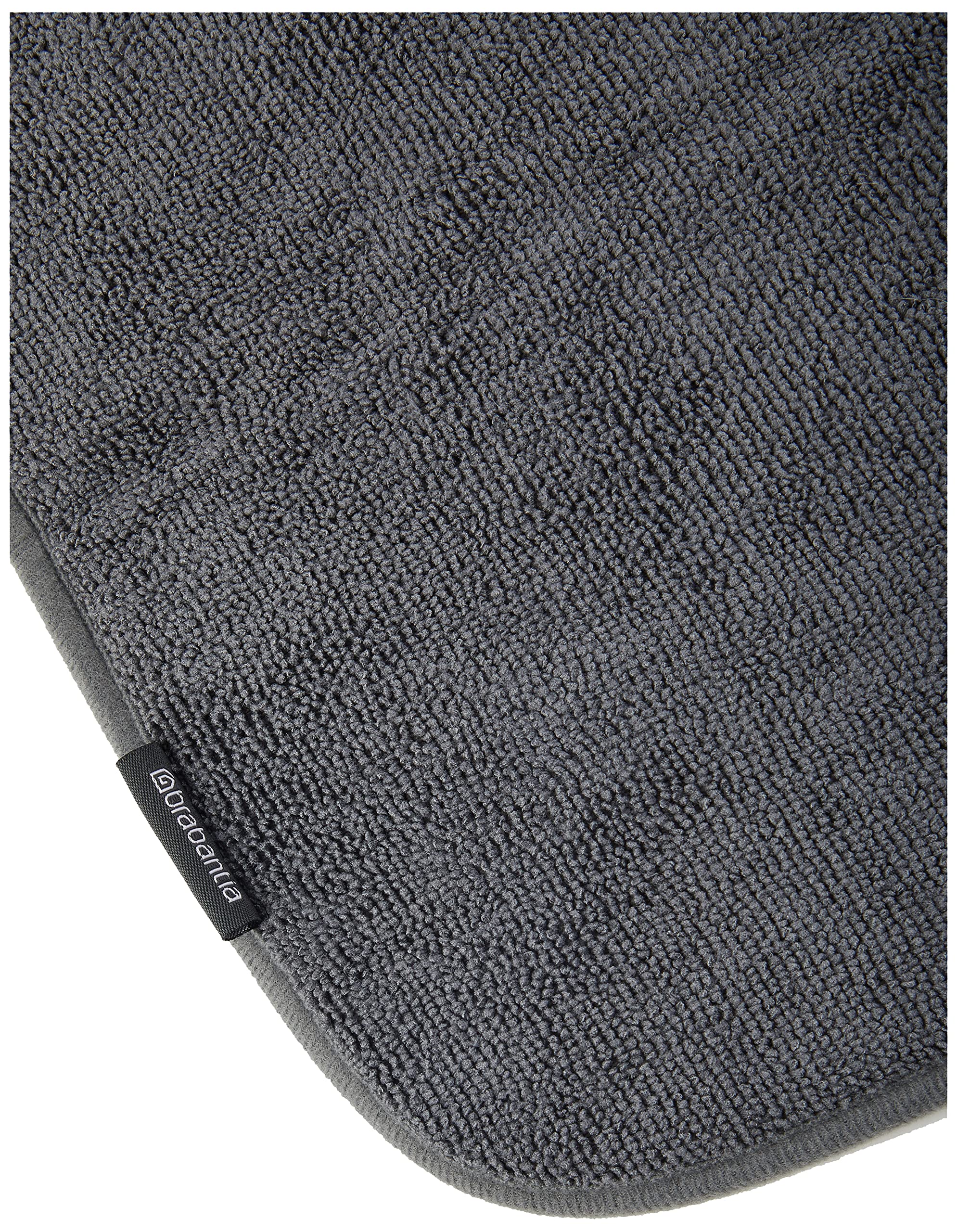 brabantia-sinkside-microfiber-dish-drying-mat-16x19-inches-dark-gray-foldable-ma image 4