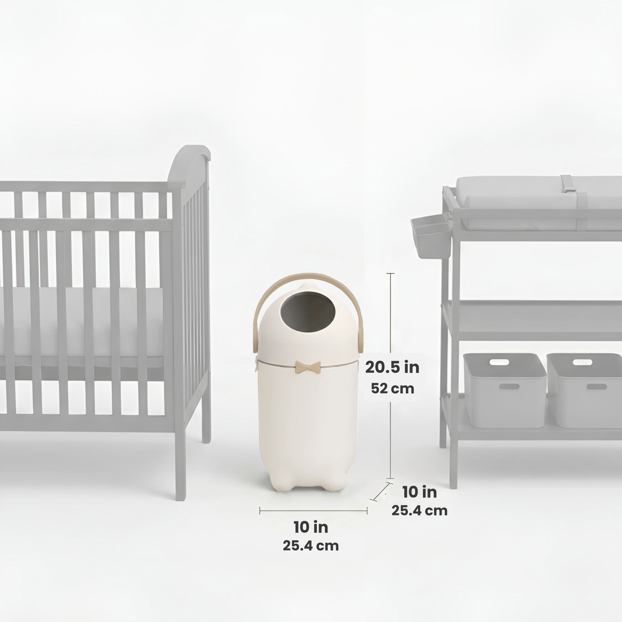 itouchless-odorless-diaper-pail-boho-white image 8