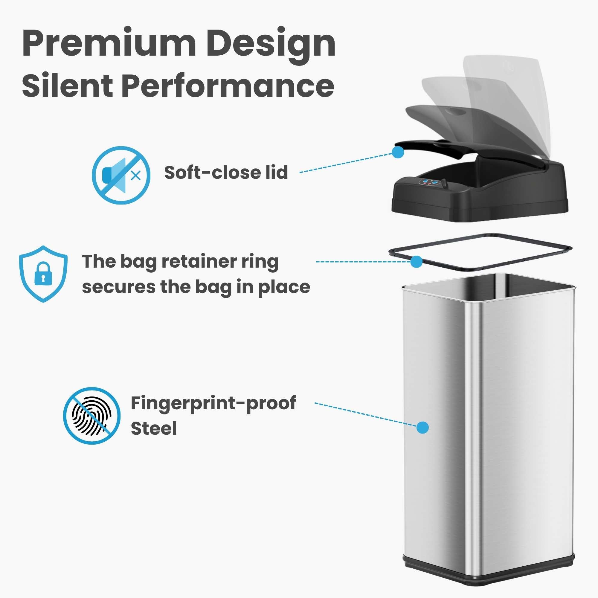 itouchless-13-gallon-50-liter-stainless-steel-sensor-pet-waste-receptacle-with-a image 6
