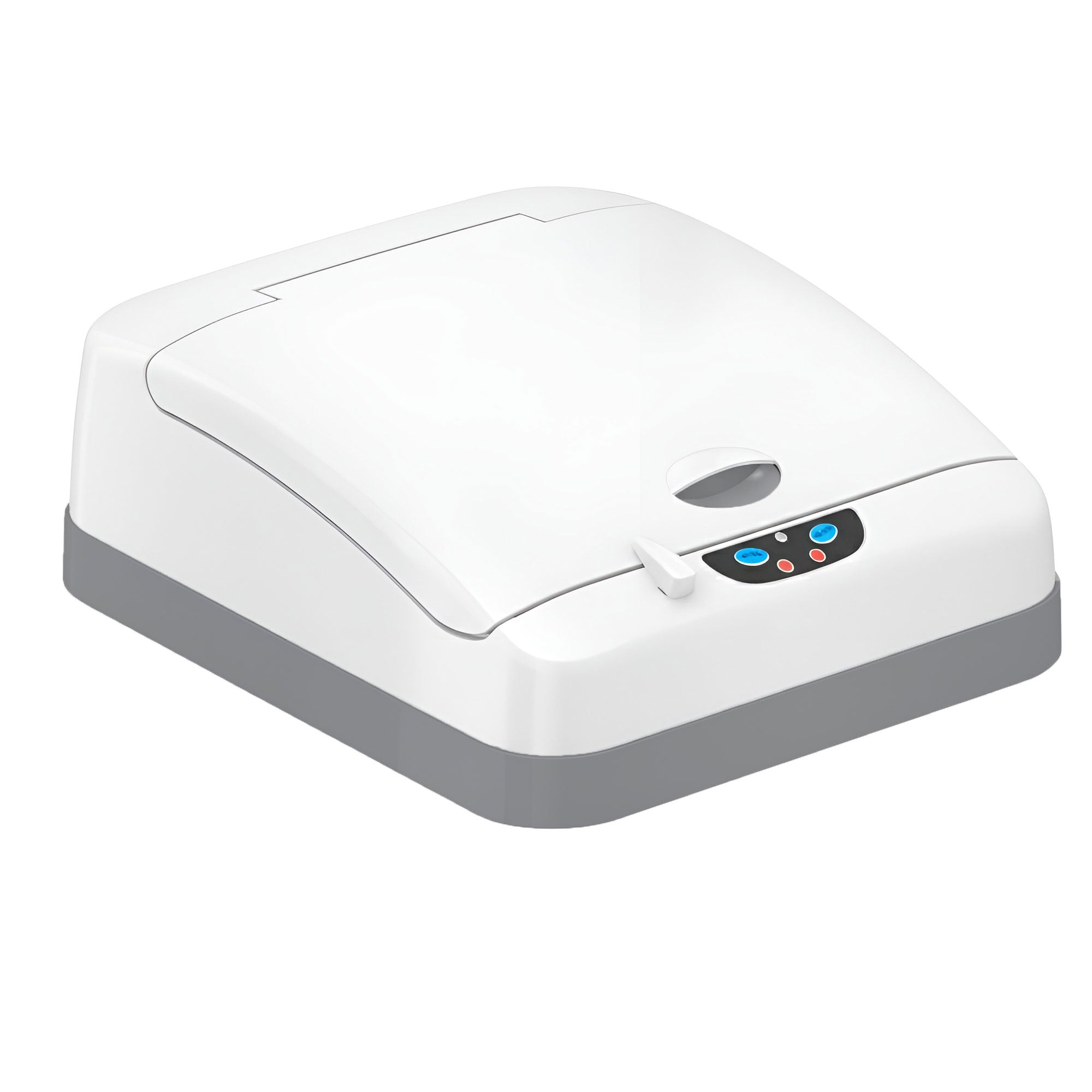 itouchless-lid-cover-replacement-for-chalk-white-13-gallon-rectangular-sensor-tr image 1