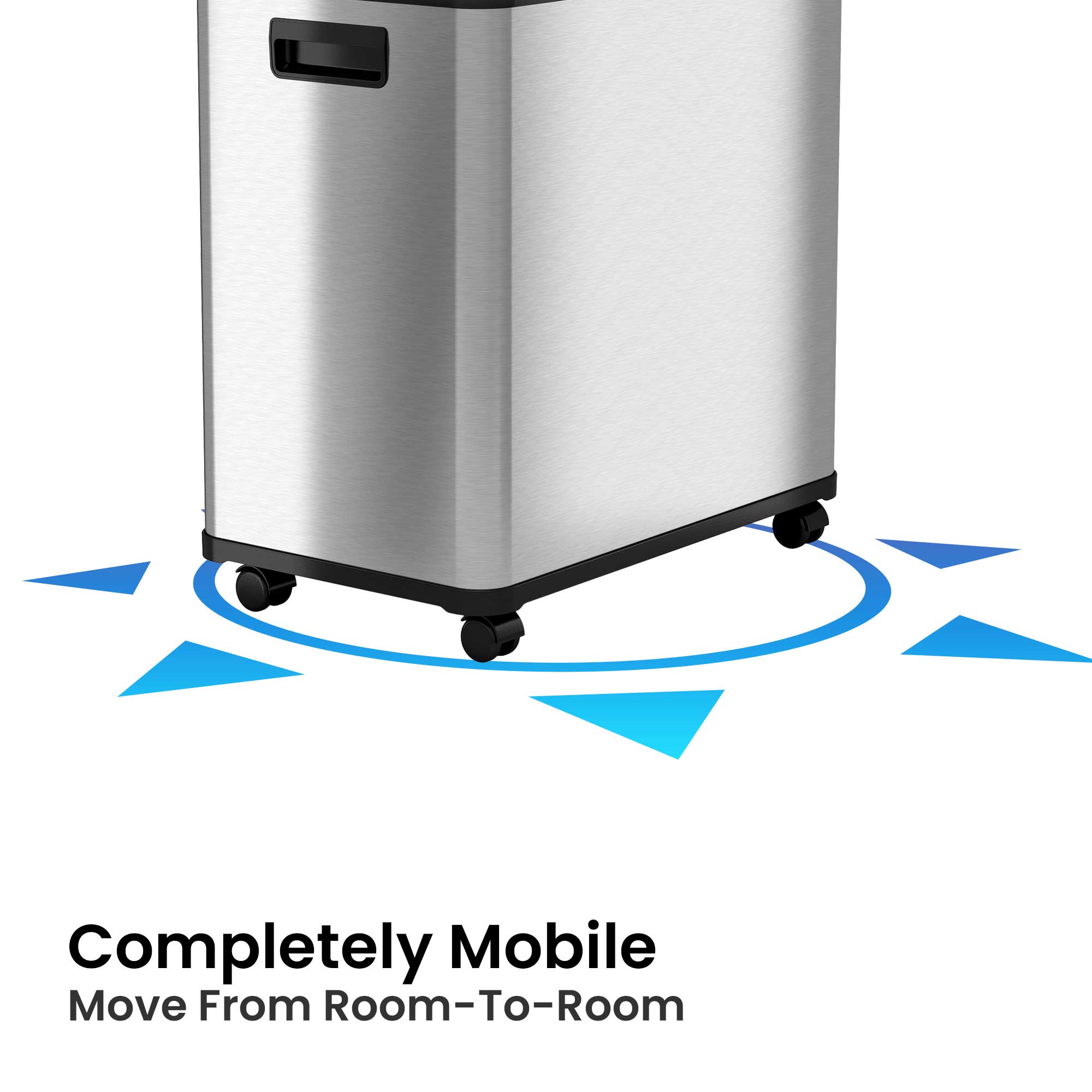 itouchless-16-gallon-61-liter-dual-compartment-sensor-trash-can-and-recycle-bin- image 4