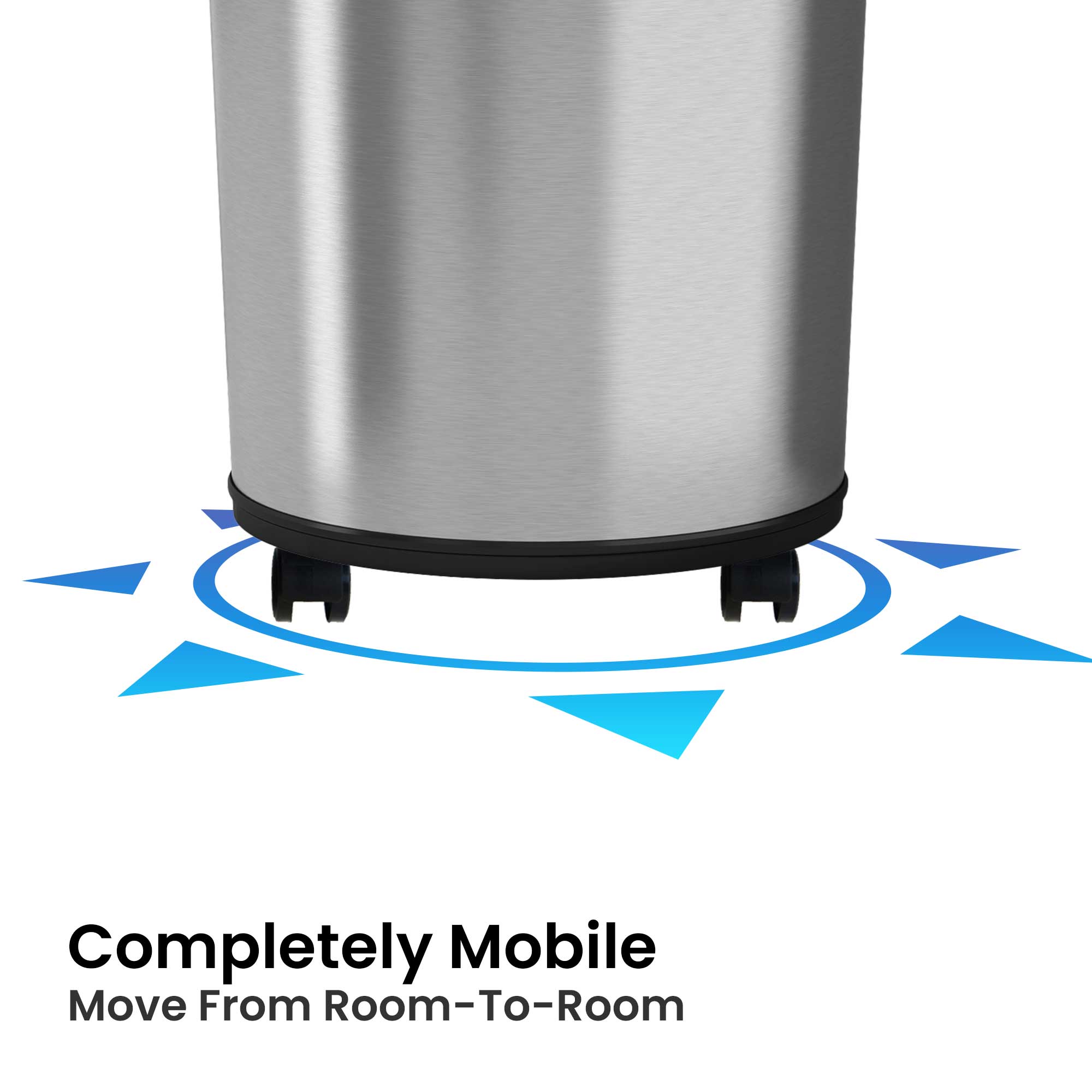 itouchless-68l-18-gallon-stainless-steel-round-sensor-kitchen-trash-can-with-whe image 4