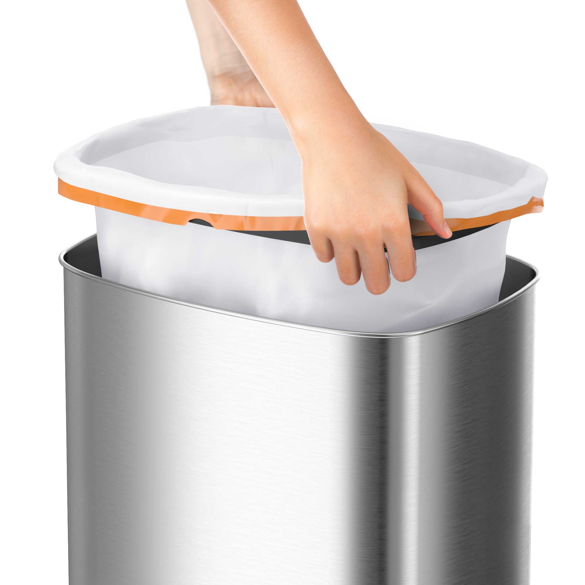 itouchless-trash-bag-retainer-ring-for-24-gallon-oval-sensor-trash-can-itos24b image 2