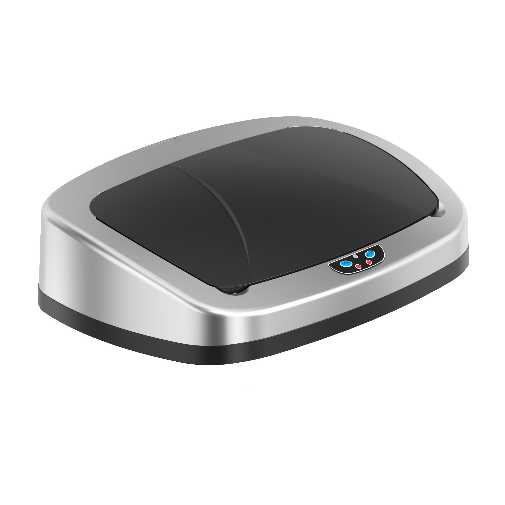 itouchless-replacement-lid-for-24-gallon-oval-sensor-trash-can-model-itos24b image 1