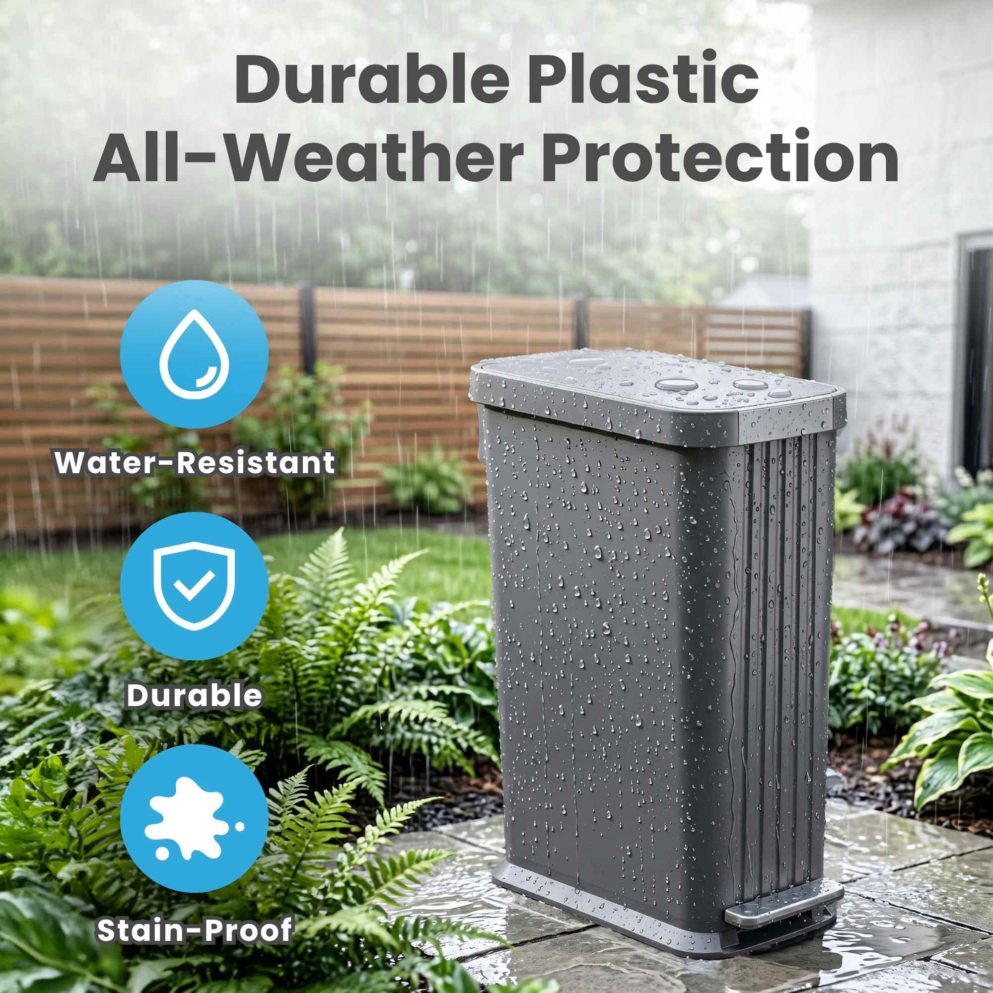 itouchless-13-2-gallon-softstep-elongated-step-pedal-pet-waste-receptacle-with-a image 4