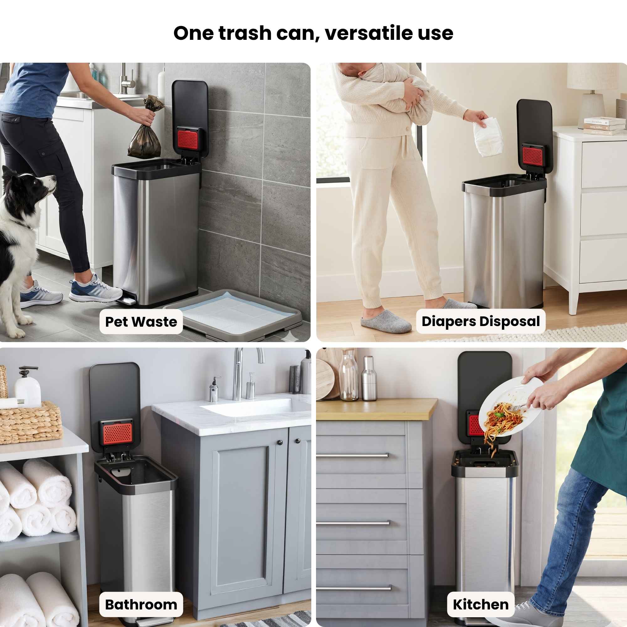 itouchless-13-2-gallon-50-liter-stainless-steel-softstep-elongated-step-pedal-pe image 6