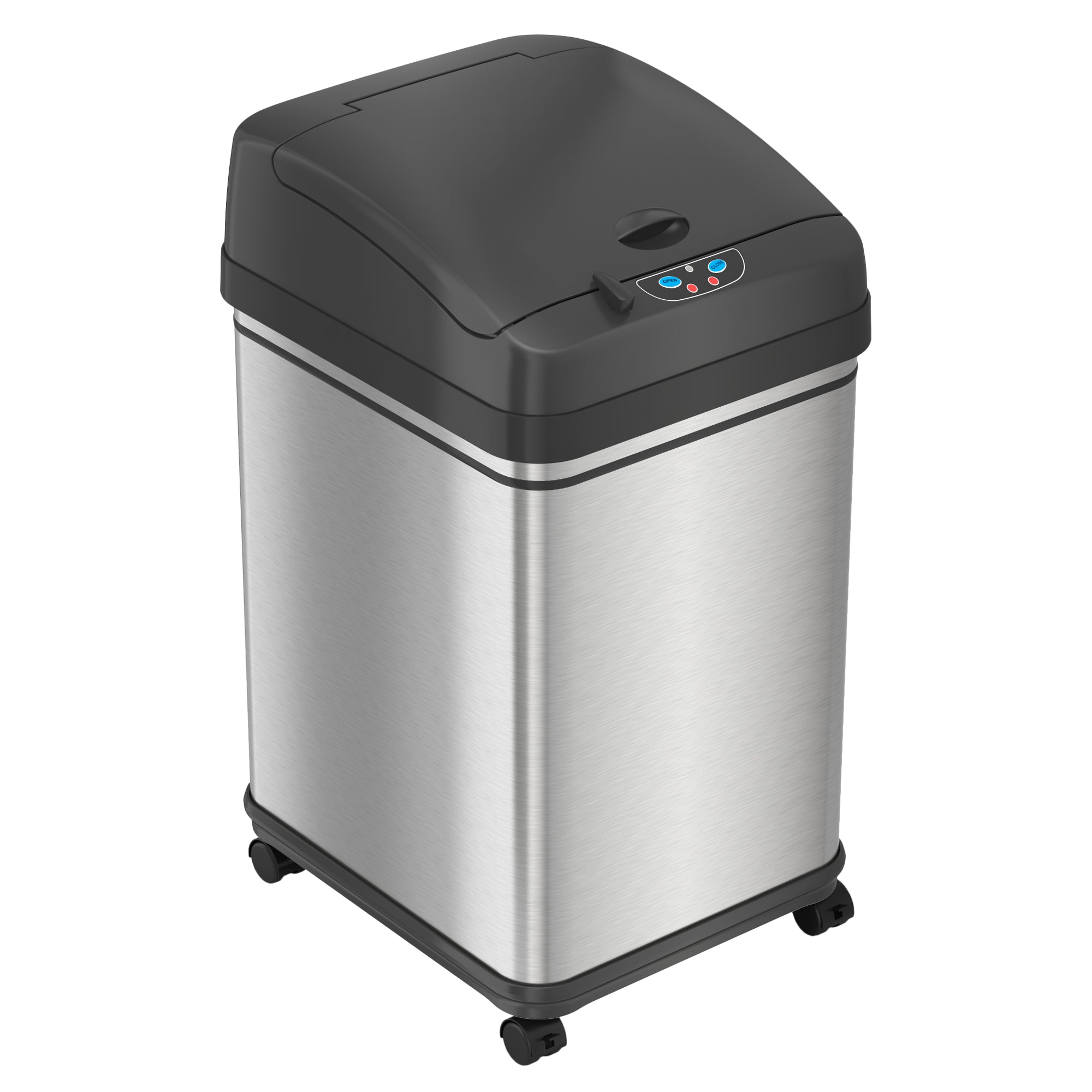 itouchless-8-gallon-30-liter-stainless-steel-pet-proof-sensor-kitchen-trash-can- image 1