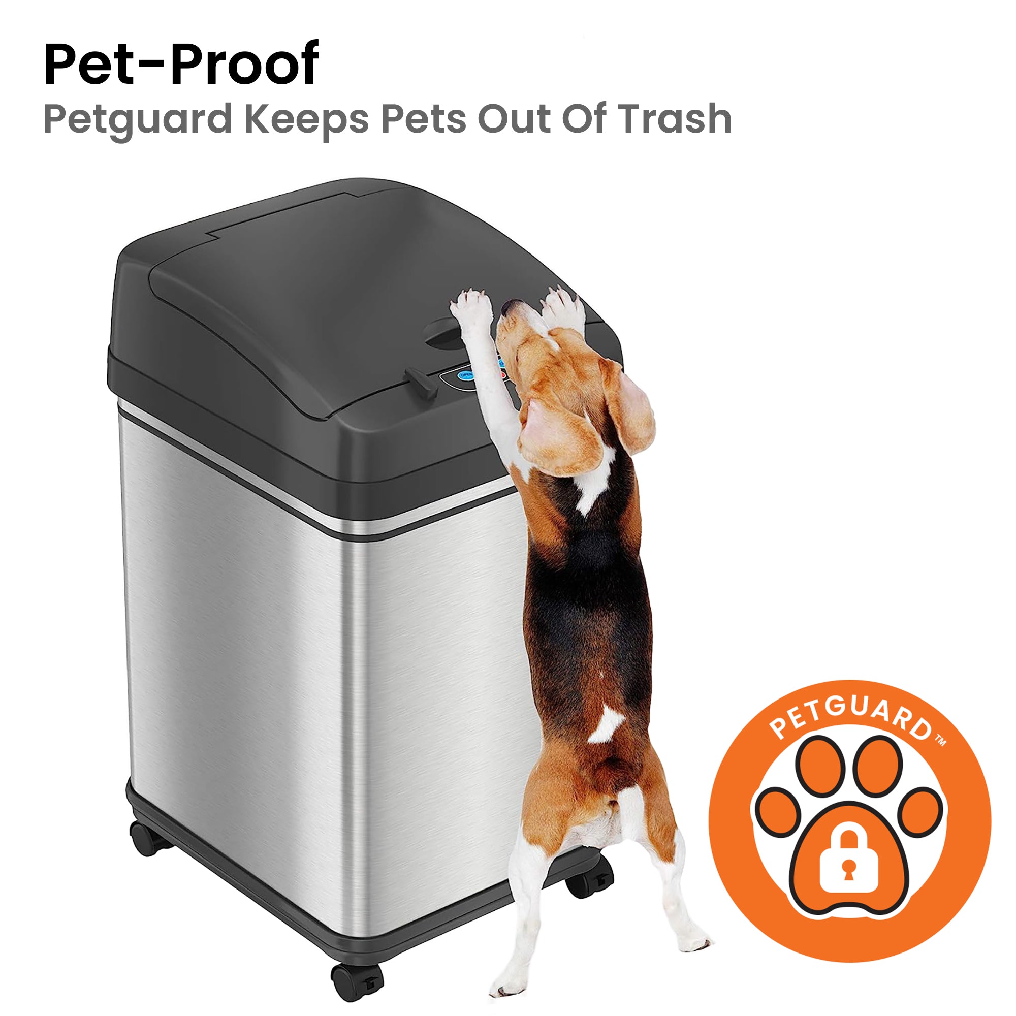 itouchless-8-gallon-30-liter-stainless-steel-pet-proof-sensor-kitchen-trash-can- image 4