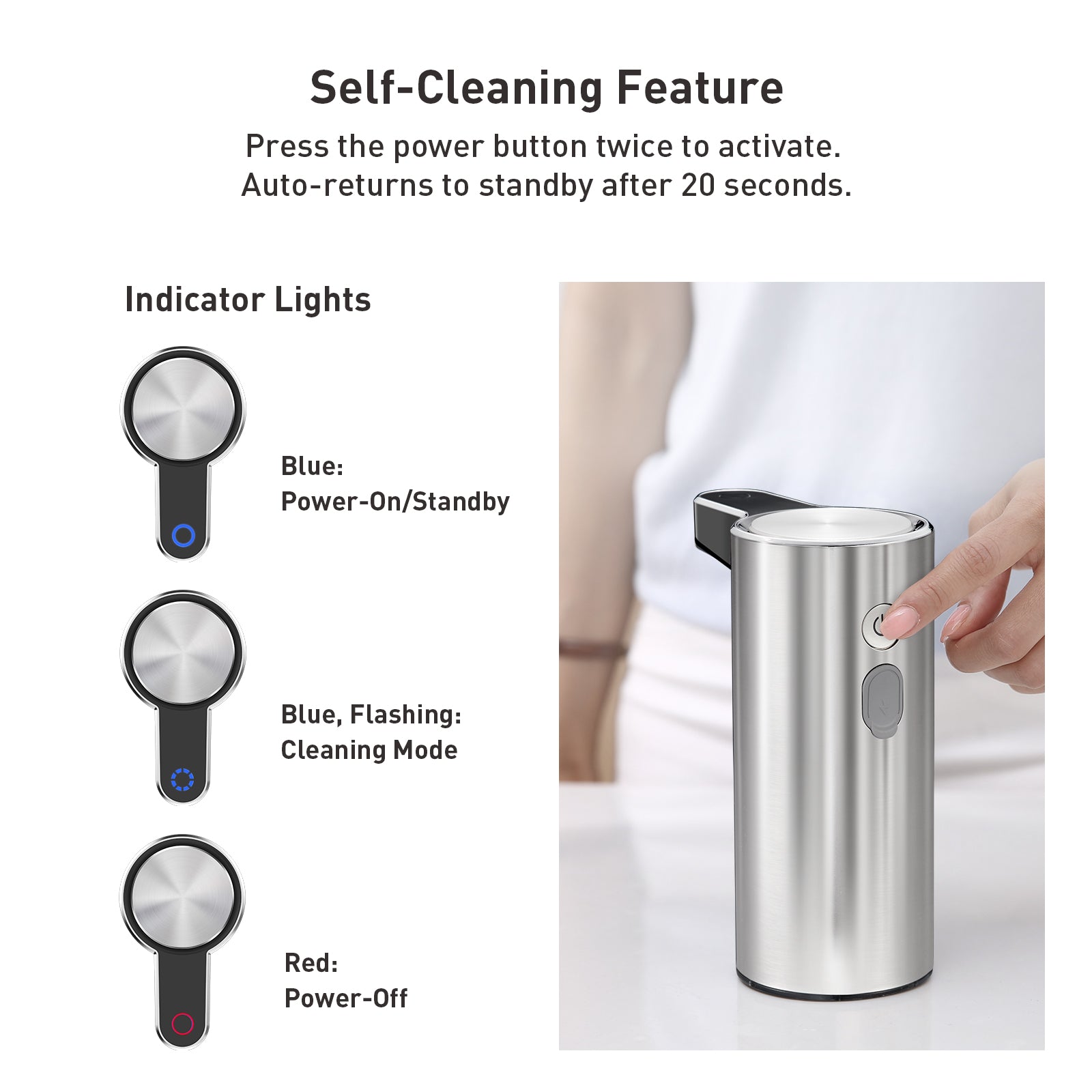 eko-aroma-smart-liquid-soap-dispenser-touchless-stainless-steel image 6