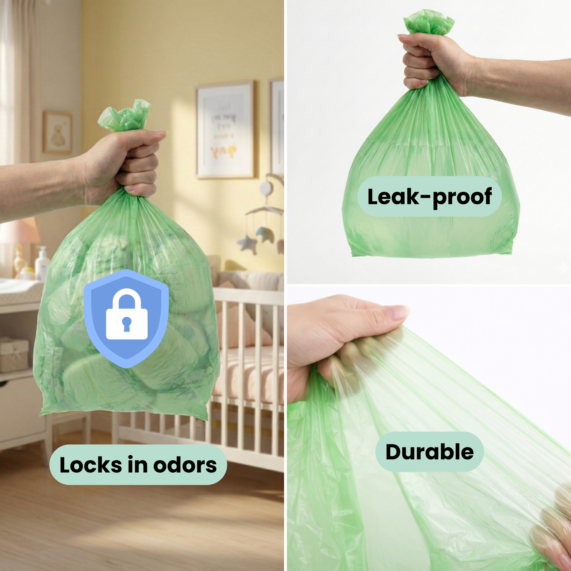 itouchless-universal-diaper-pail-refill-bags-3-pack-90-count-odor-locking-liners image 6