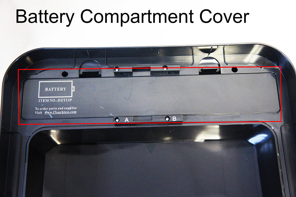 itouchless-replacement-battery-cover-for-dzt-model-trash-can-compatible-with-dzt image 2