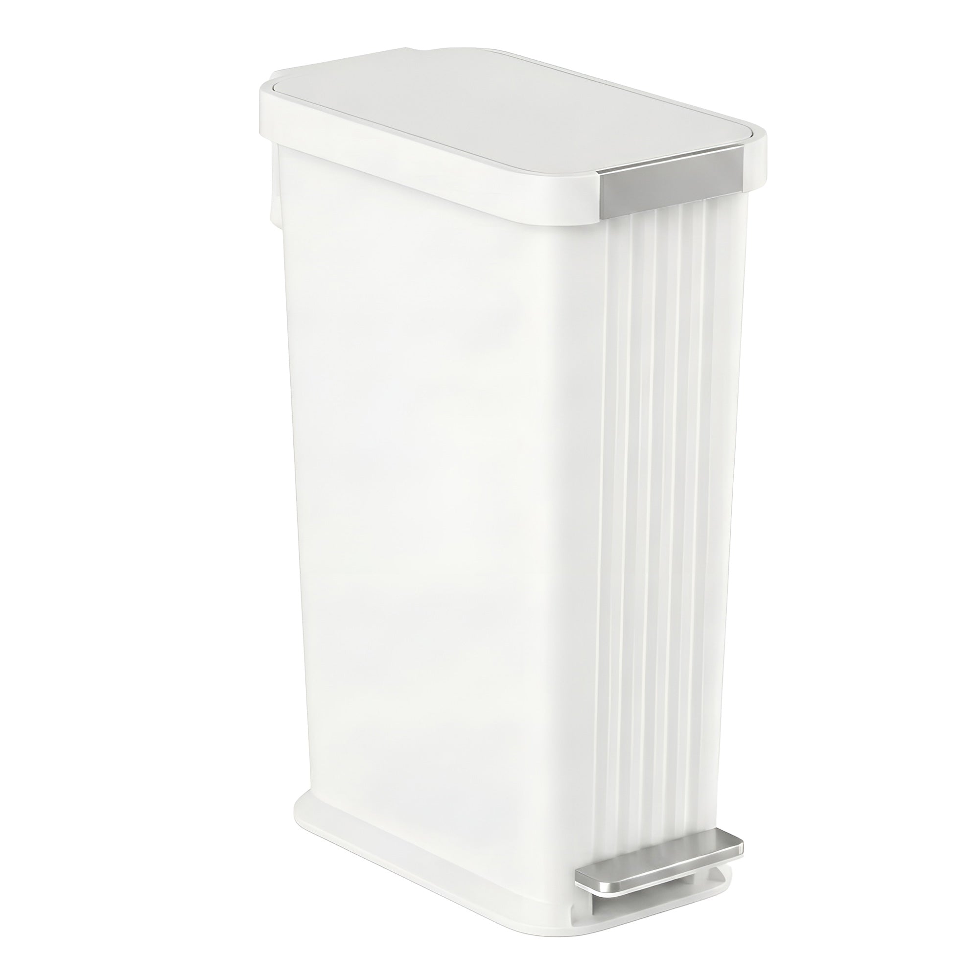 itouchless-softstep-13-2-gallon-50-liter-elongated-step-pedal-kitchen-trash-can- image 1