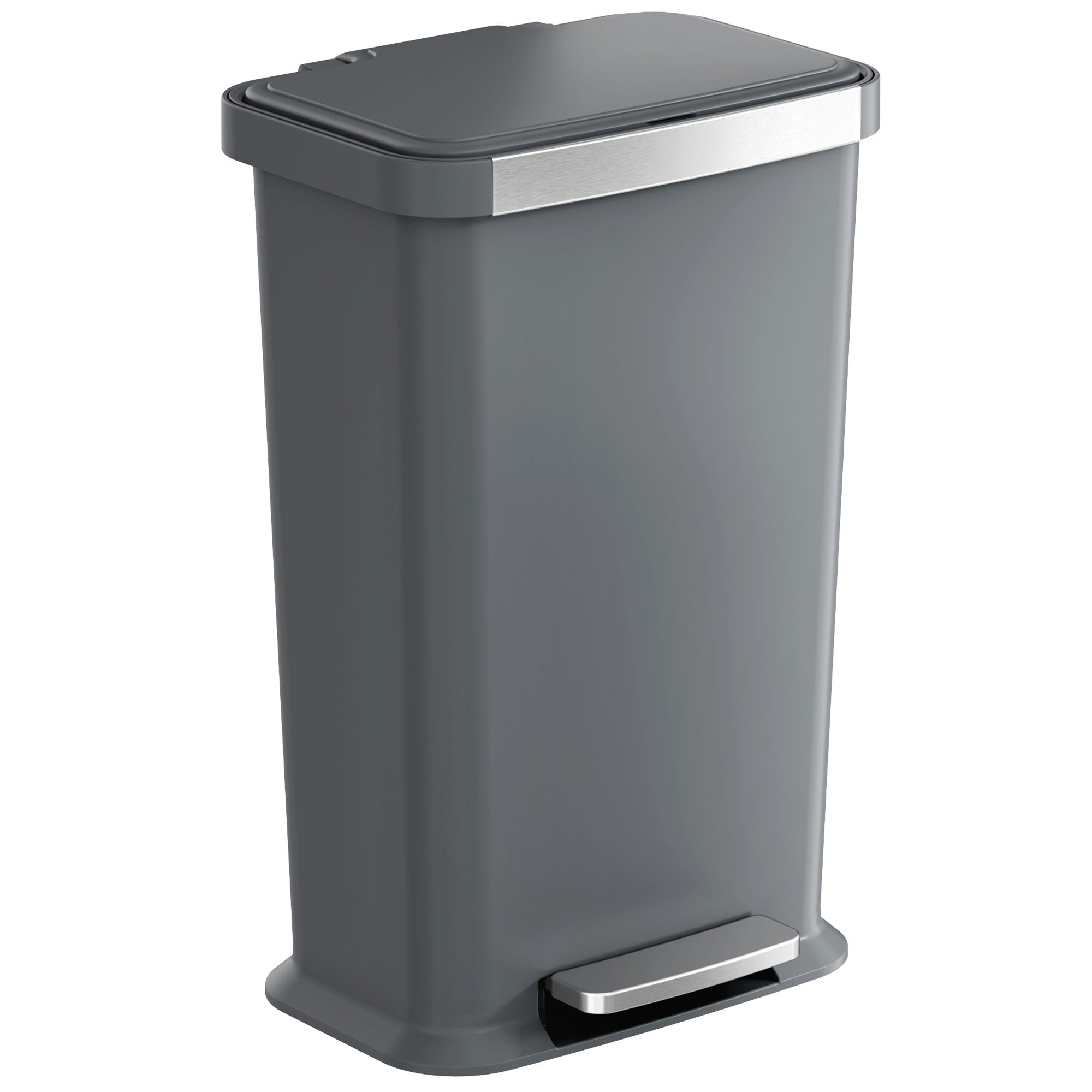 itouchless-13-2-gallon-softstep-prime-step-kitchen-trash-can-with-absorbx-odor-f image 1