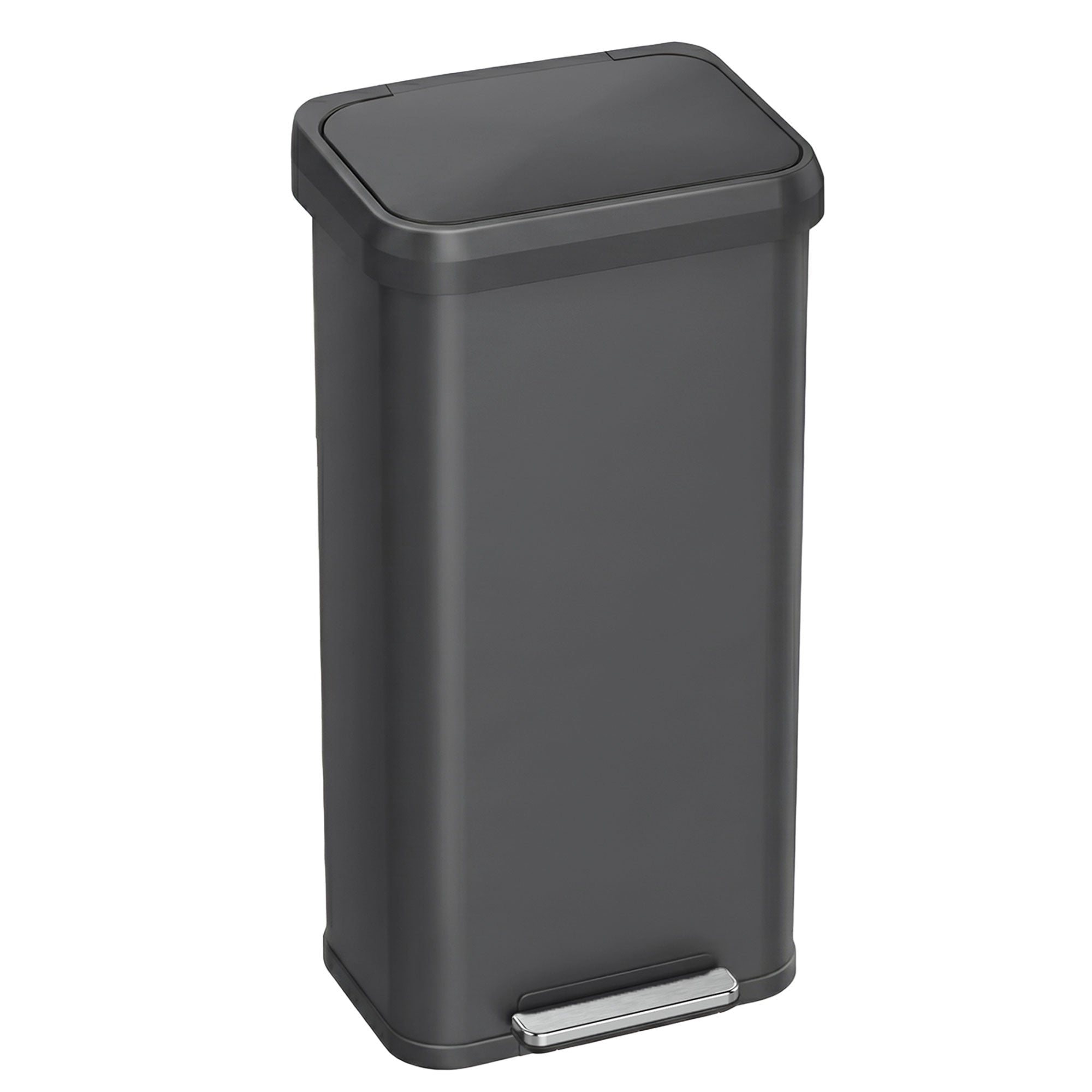 itouchless-75l-20-gal-softstep-exp-stainless-steel-step-pedal-kitchen-trash-can- image 1