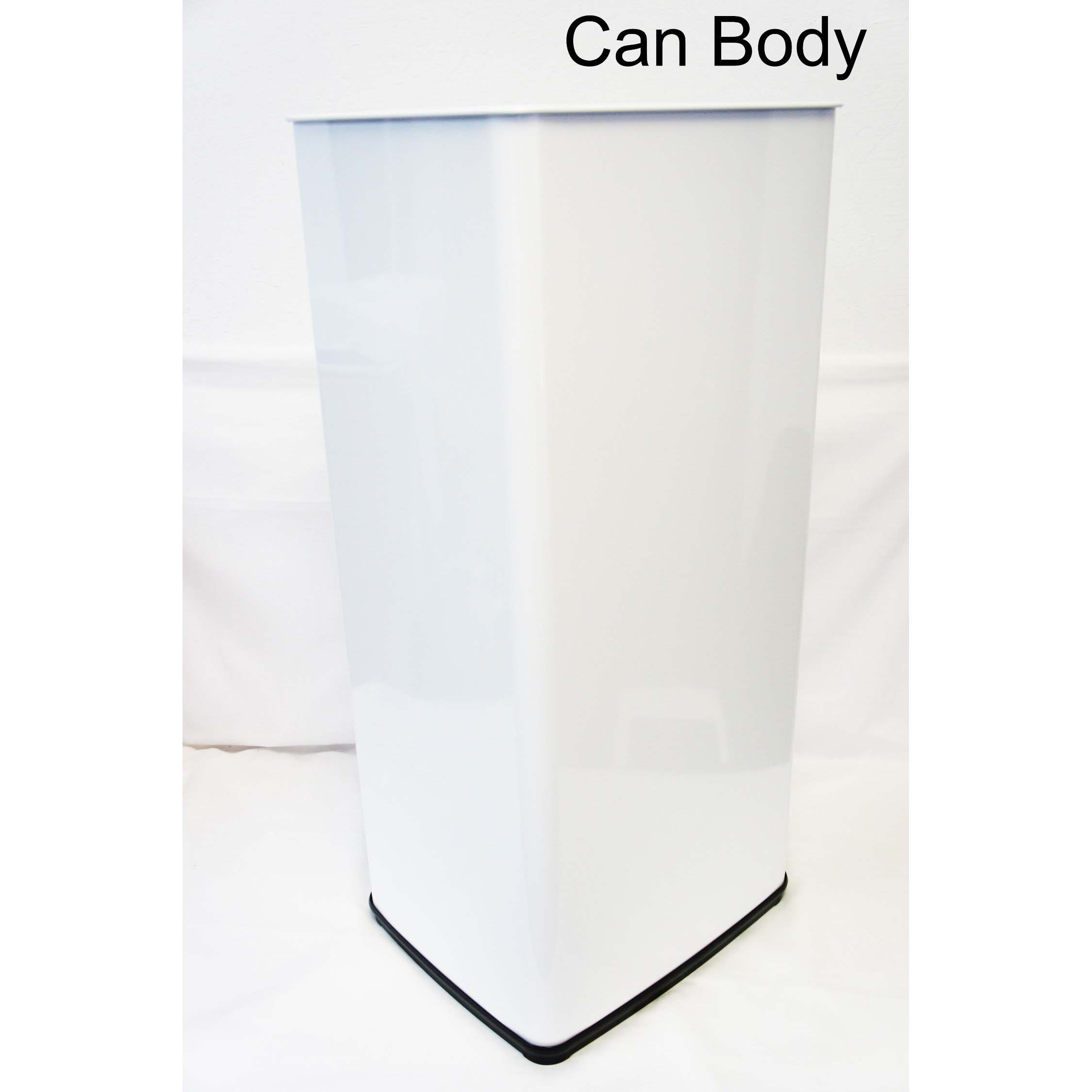 itouchless-white-replacement-trash-can-body-for-it14sw-sensor-trash-can image 1