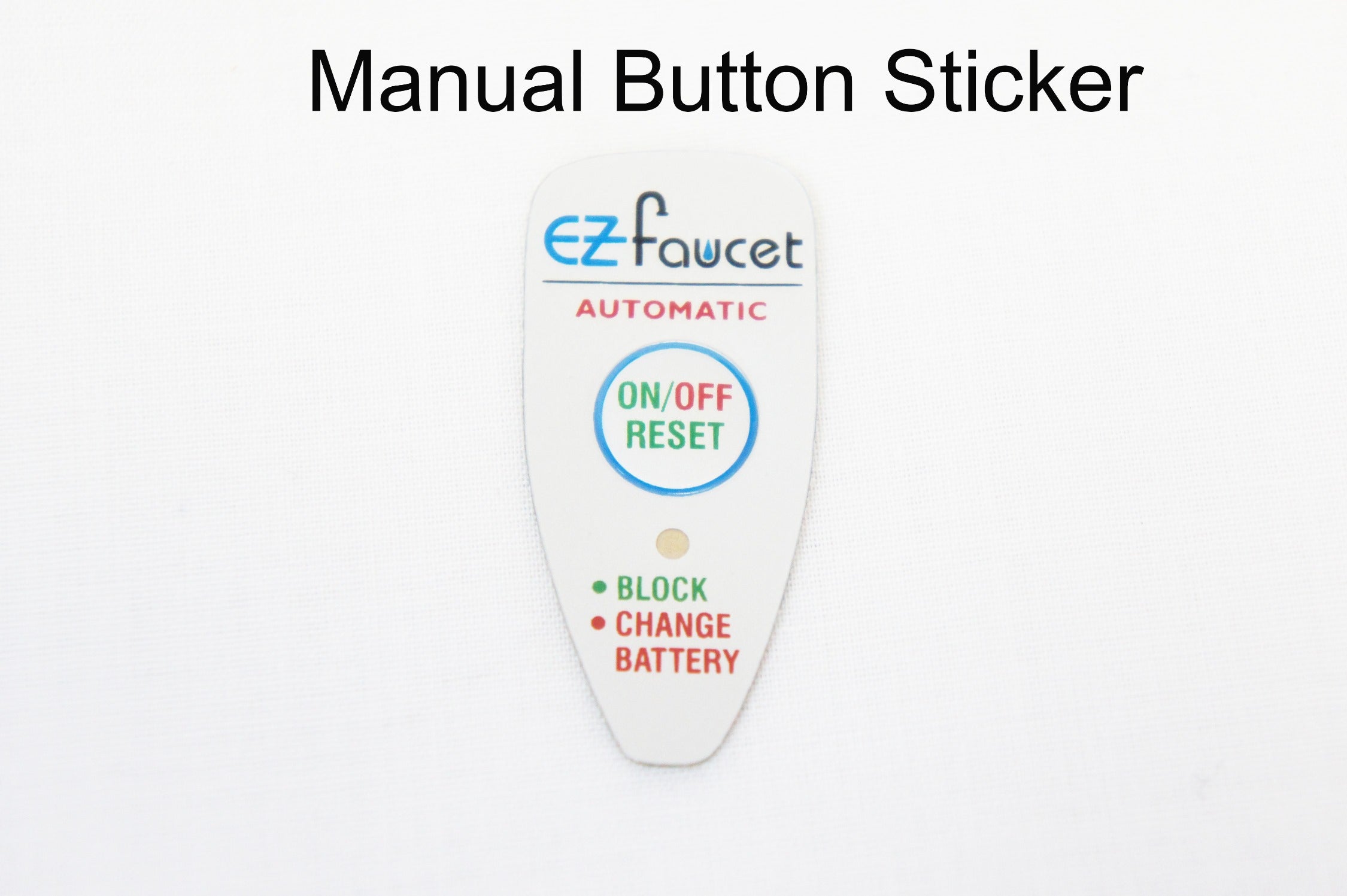 itouchless-ezf003c-manual-button-sticker-touch-free-ez-faucet-replacement-part image 1