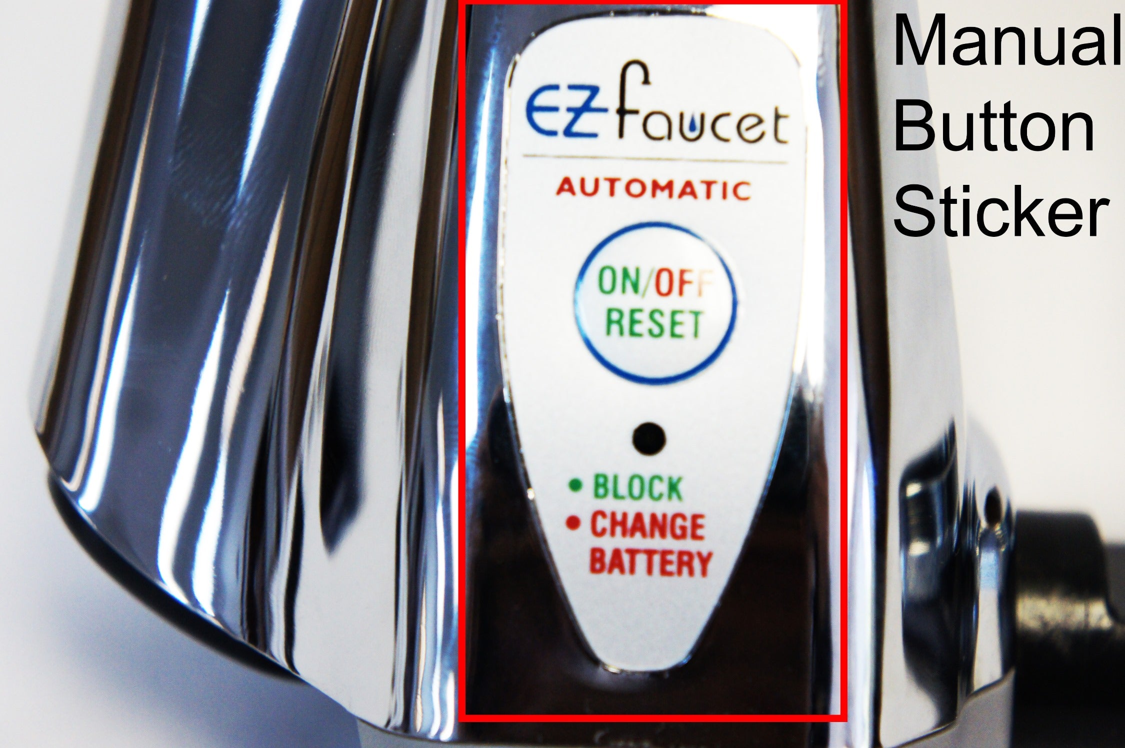 itouchless-ezf003c-manual-button-sticker-touch-free-ez-faucet-replacement-part image 2